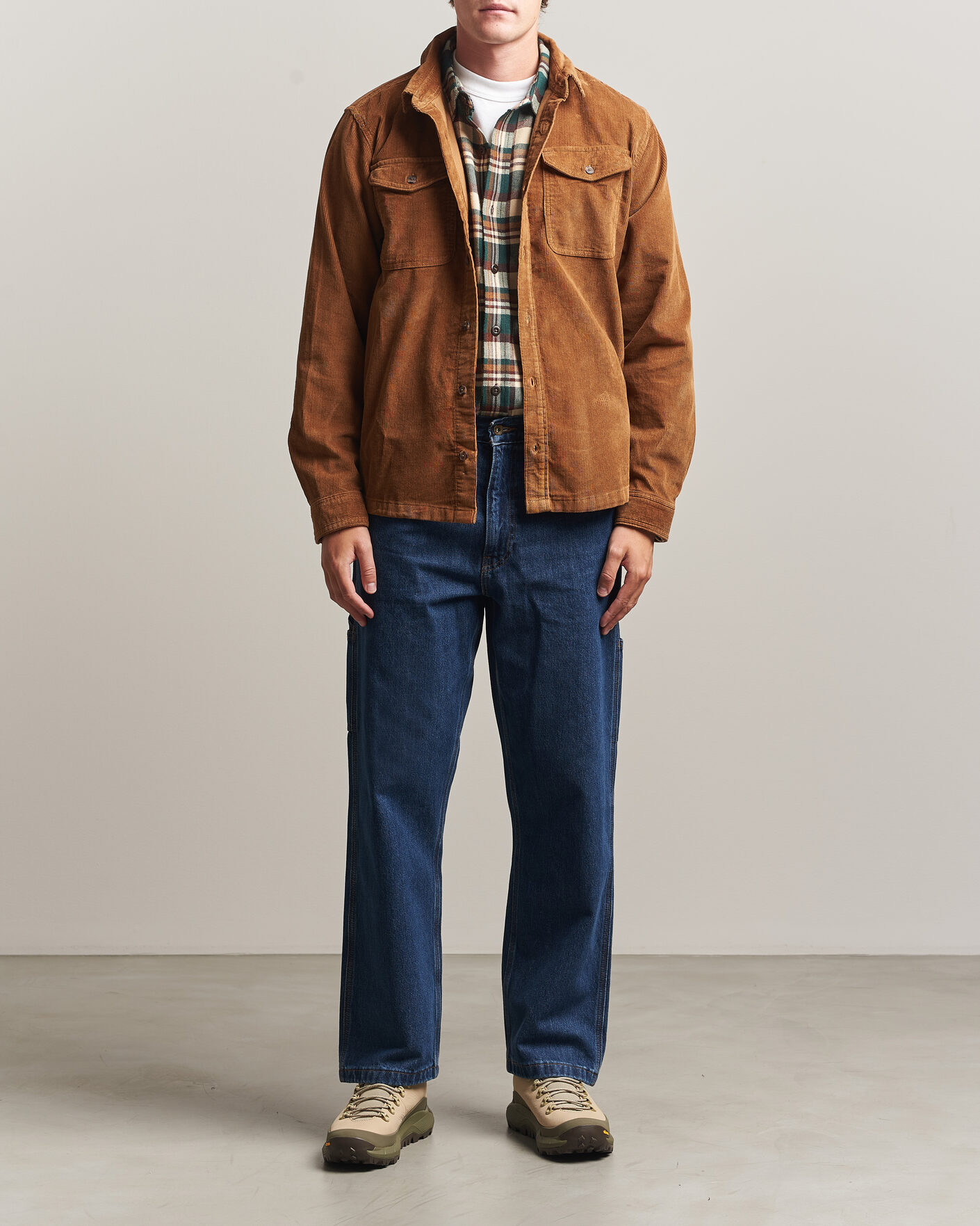 Herr | Skjortor | Patagonia | Corduroy Shirt Deer Brown