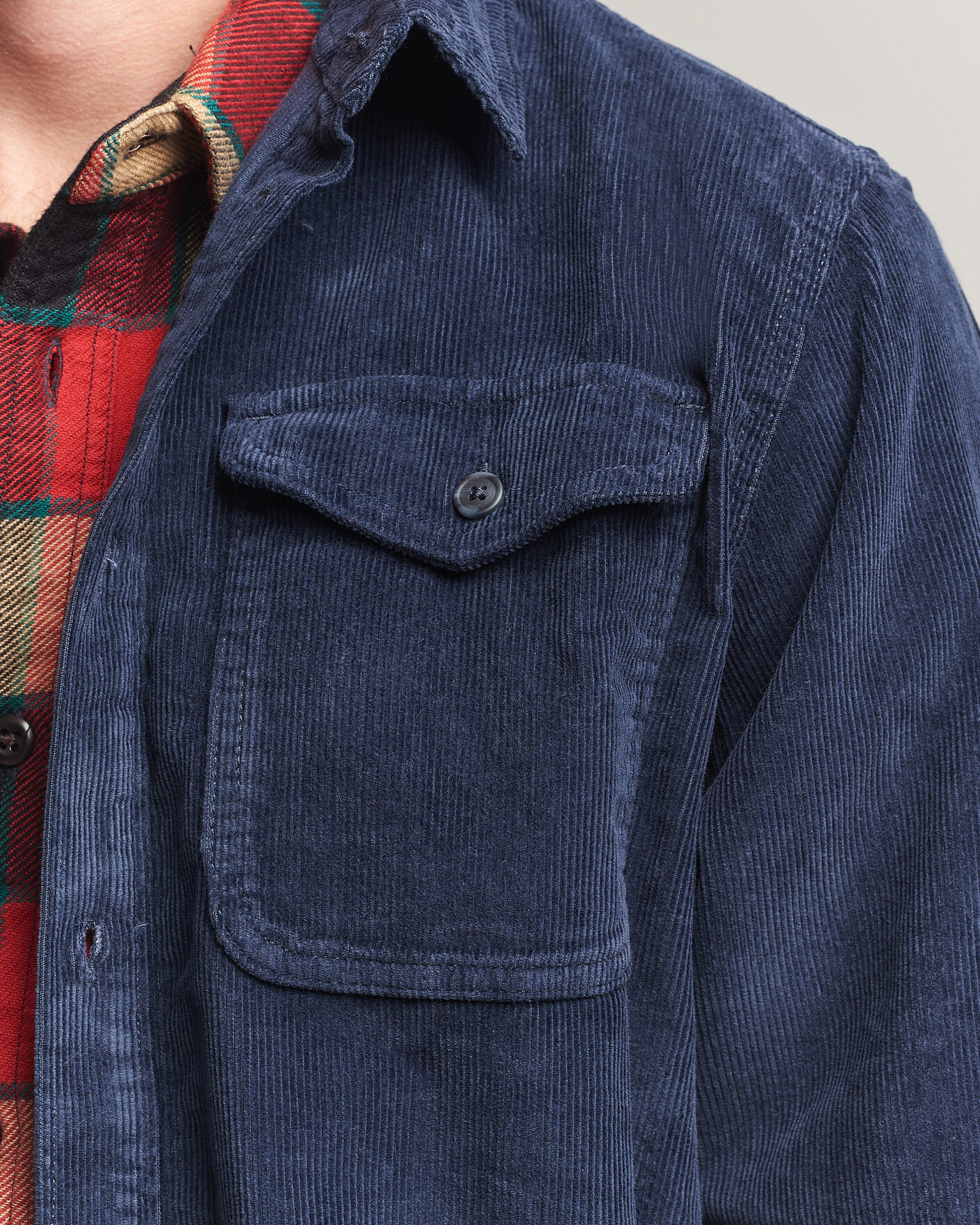Herr | Skjortor | Patagonia | Corduroy Shirt New Navy