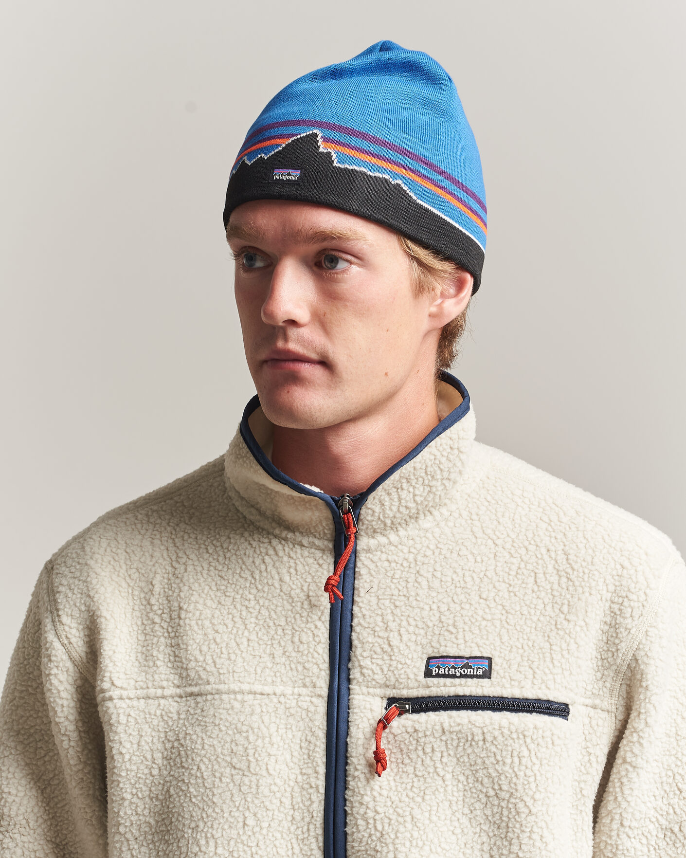 Herr | Mössor | Patagonia | Beanie Hat Andes Blue