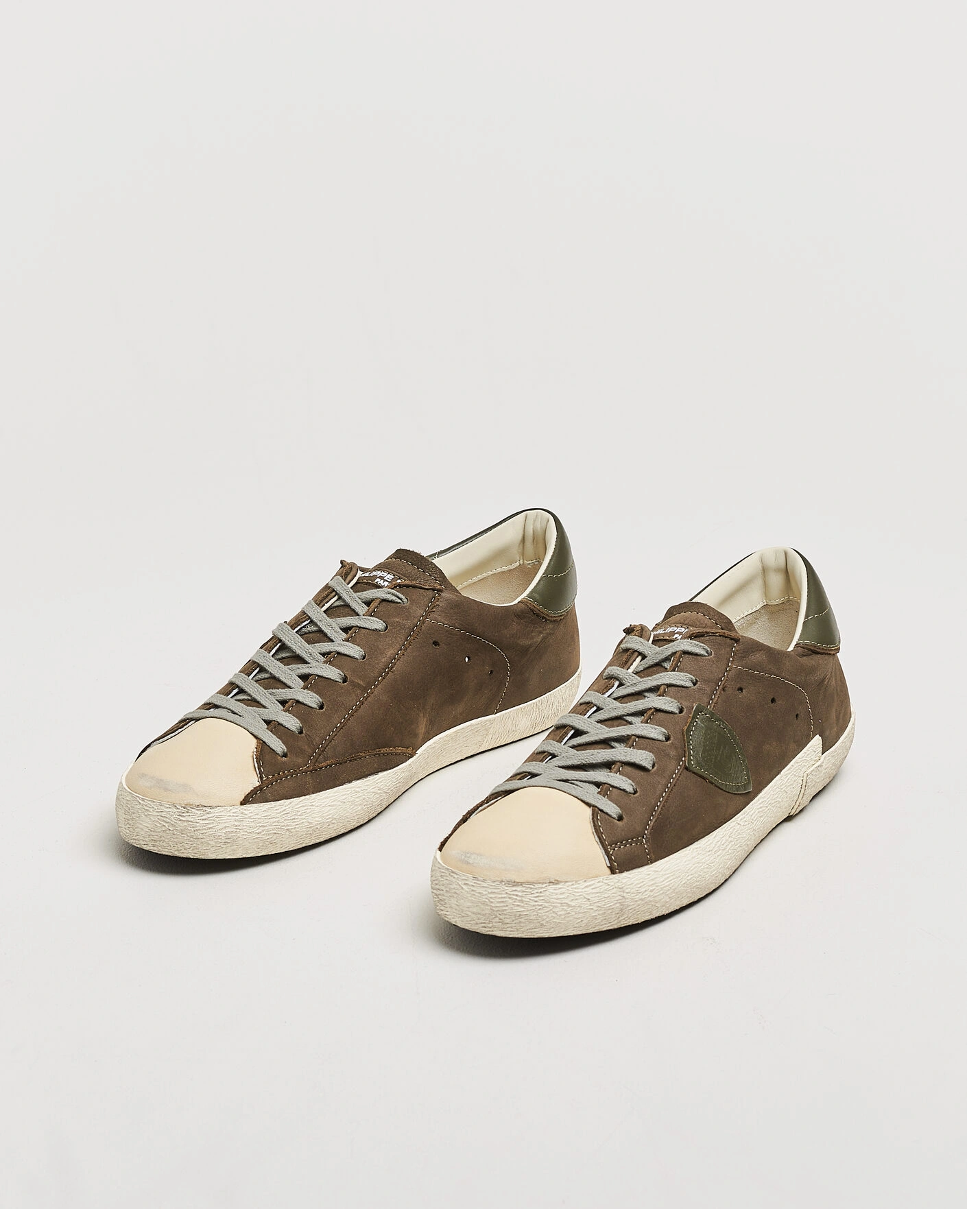 Herr | Sneakers | Philippe Model | PRSX Low Top Suede Sneaker Green
