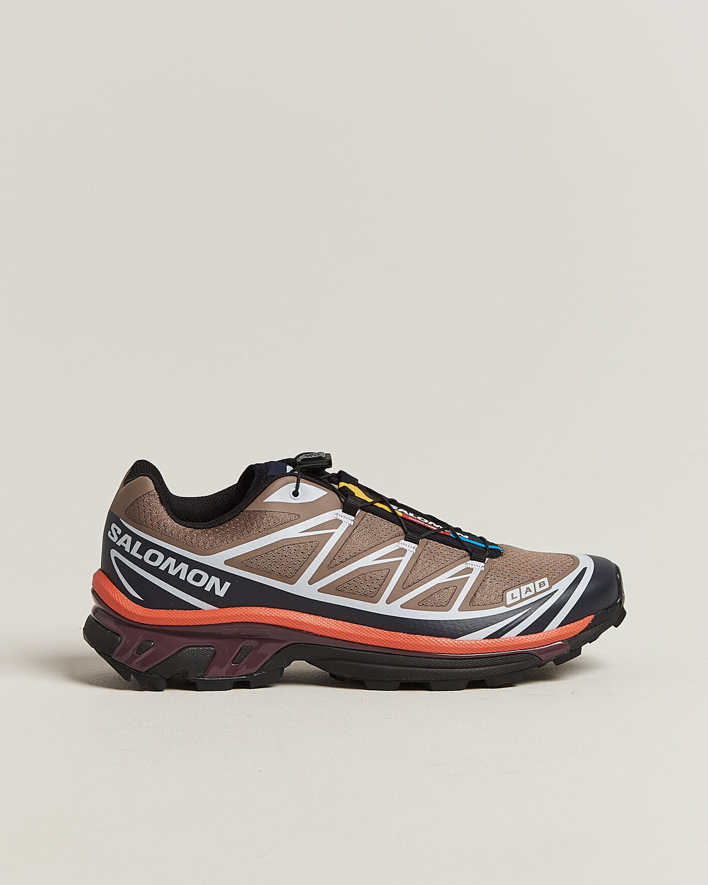 Herr | Trail Sneakers | Salomon | XT-6 Sneakers Walnut/Maritime Blue