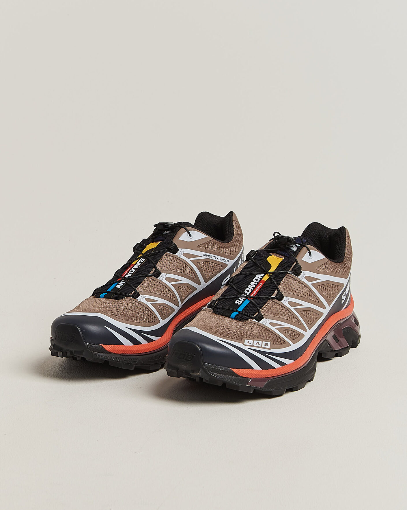 Herr | Trail Sneakers | Salomon | XT-6 Sneakers Walnut/Maritime Blue