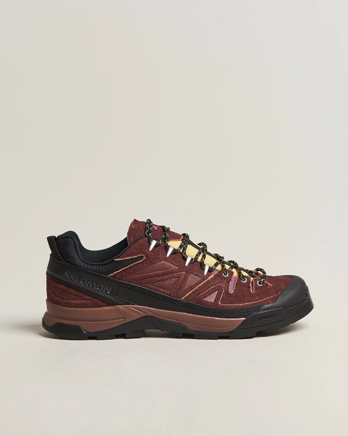 Herr | Trail Sneakers | Salomon | X-ALP Expedition Sneakers Black/Bitter Chocolate