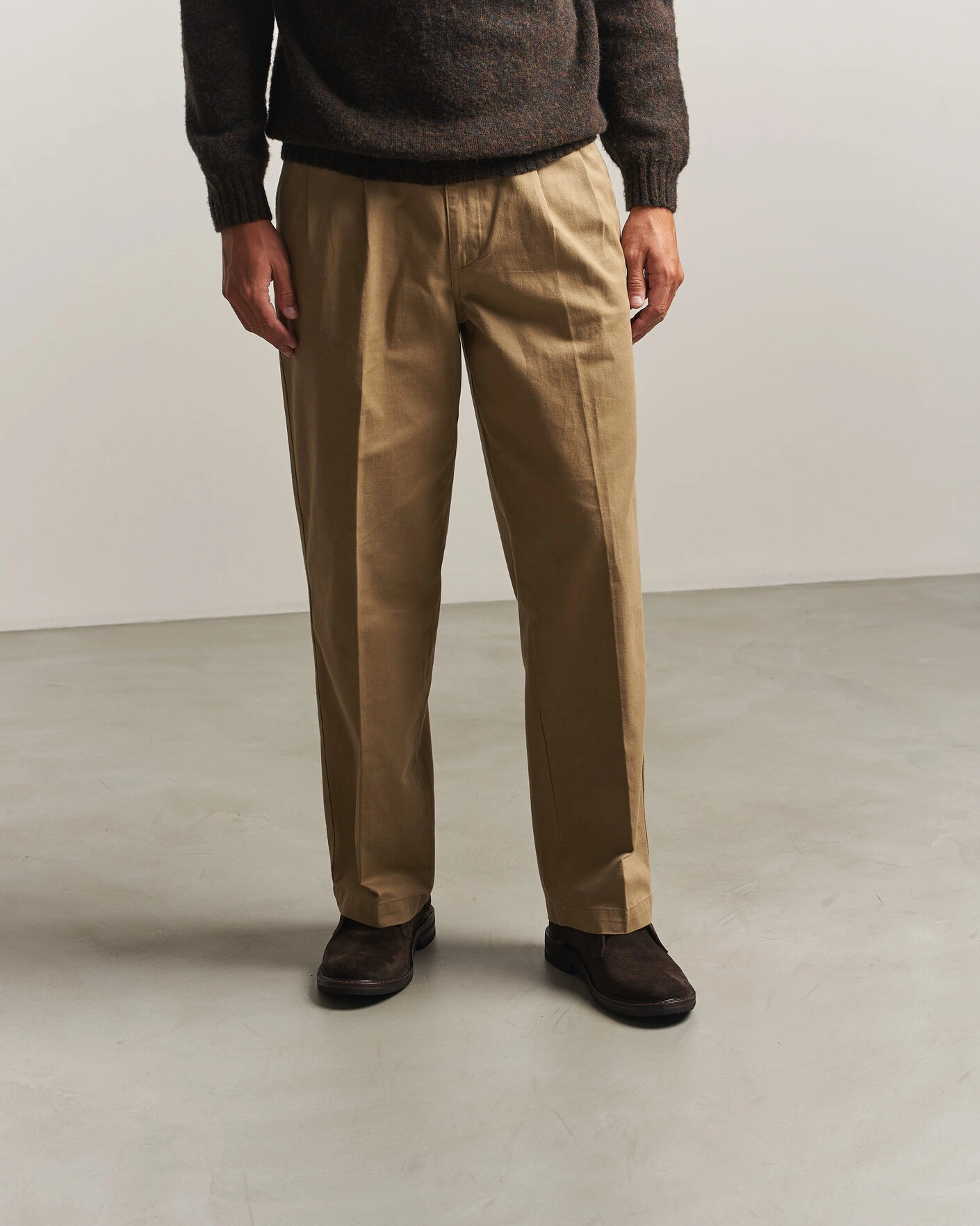 Herr | Kängor | Astorflex | Greenflex Dainite Desert Boot Dark Brown Suede