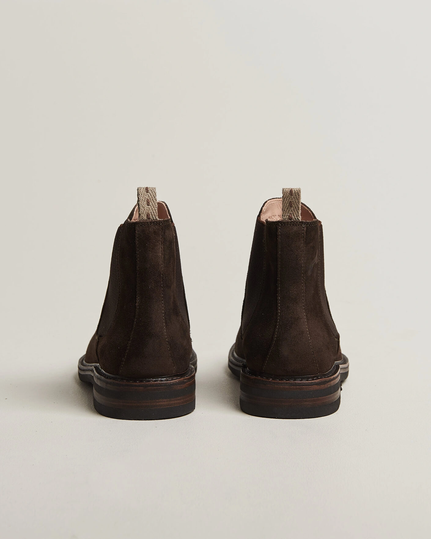 Herr | Kängor | Astorflex | Kudoflex Dainite Chelsea Boot Dark Brown Suede