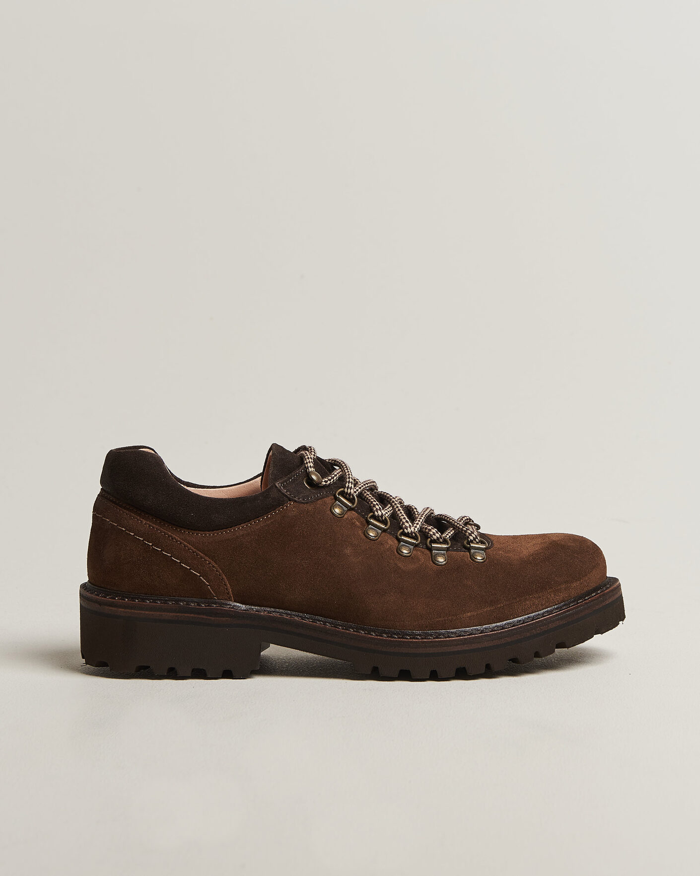Herr | Kängor | Astorflex | Forflex Low Mountain Shoe Dark Khaki Suede