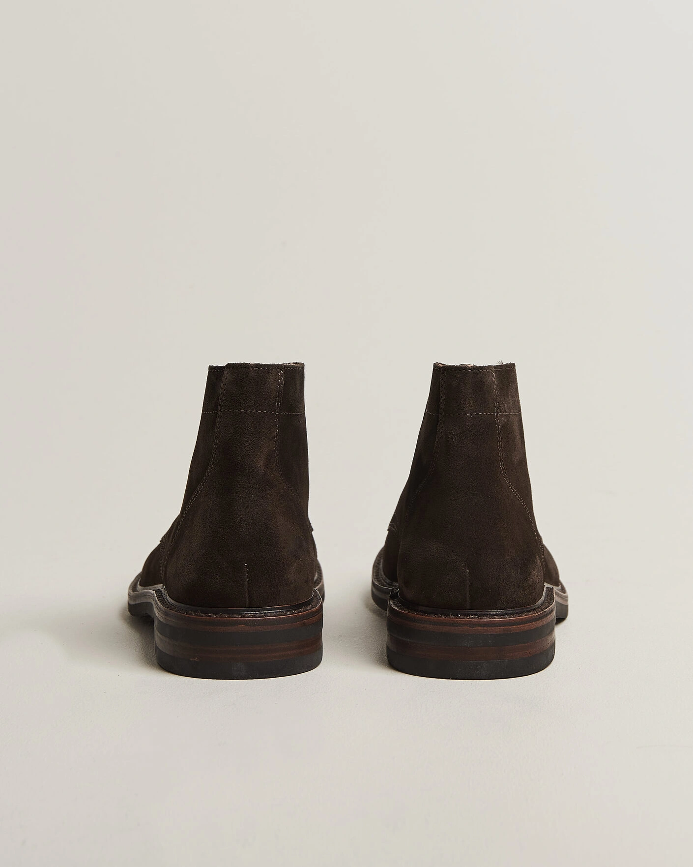 Herr | Kängor | Astorflex | Nuvoflex Dainite Lace Up Boot Dark Brown Suede