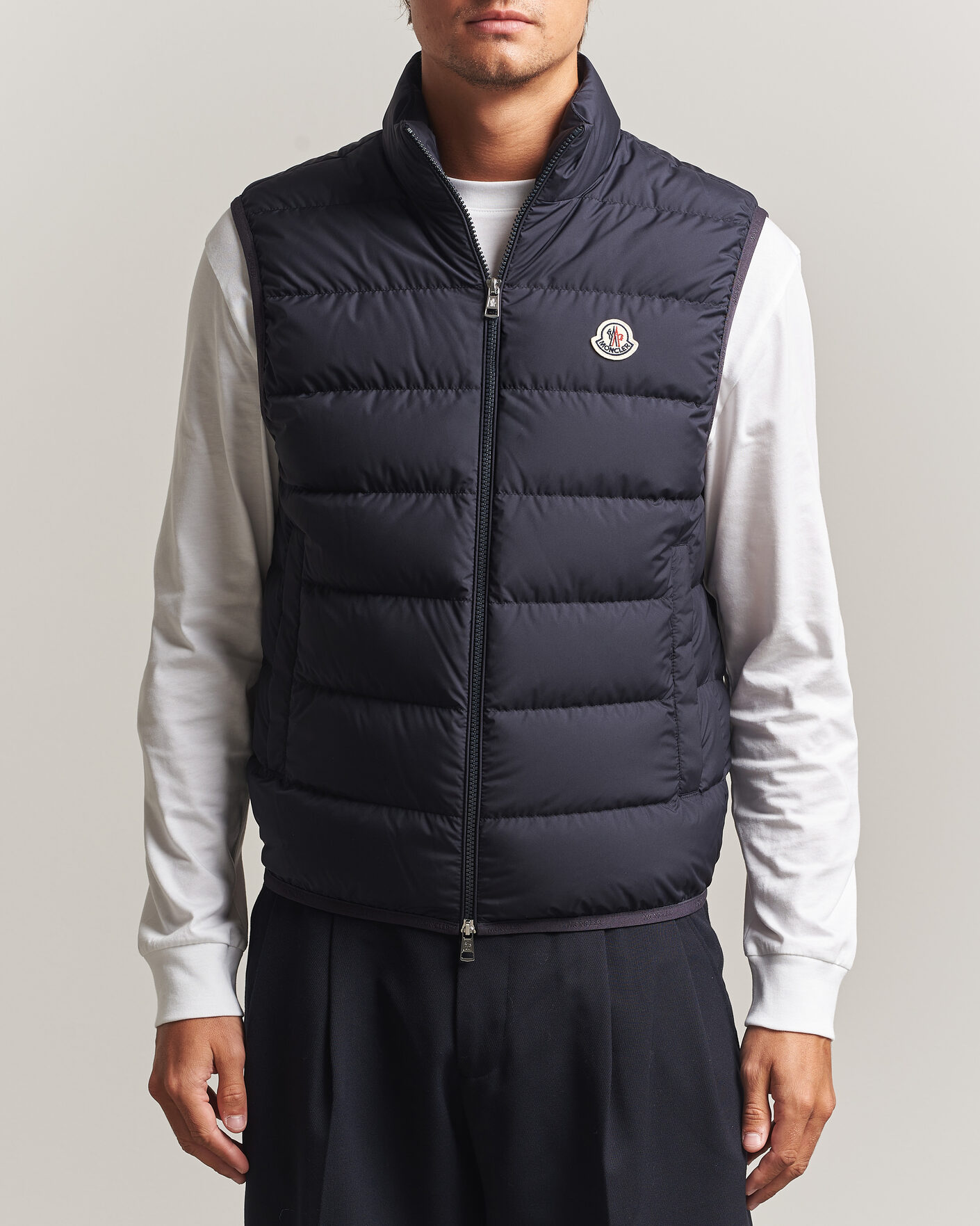 Herr | Västar | Moncler | Contrin Down Vest Navy