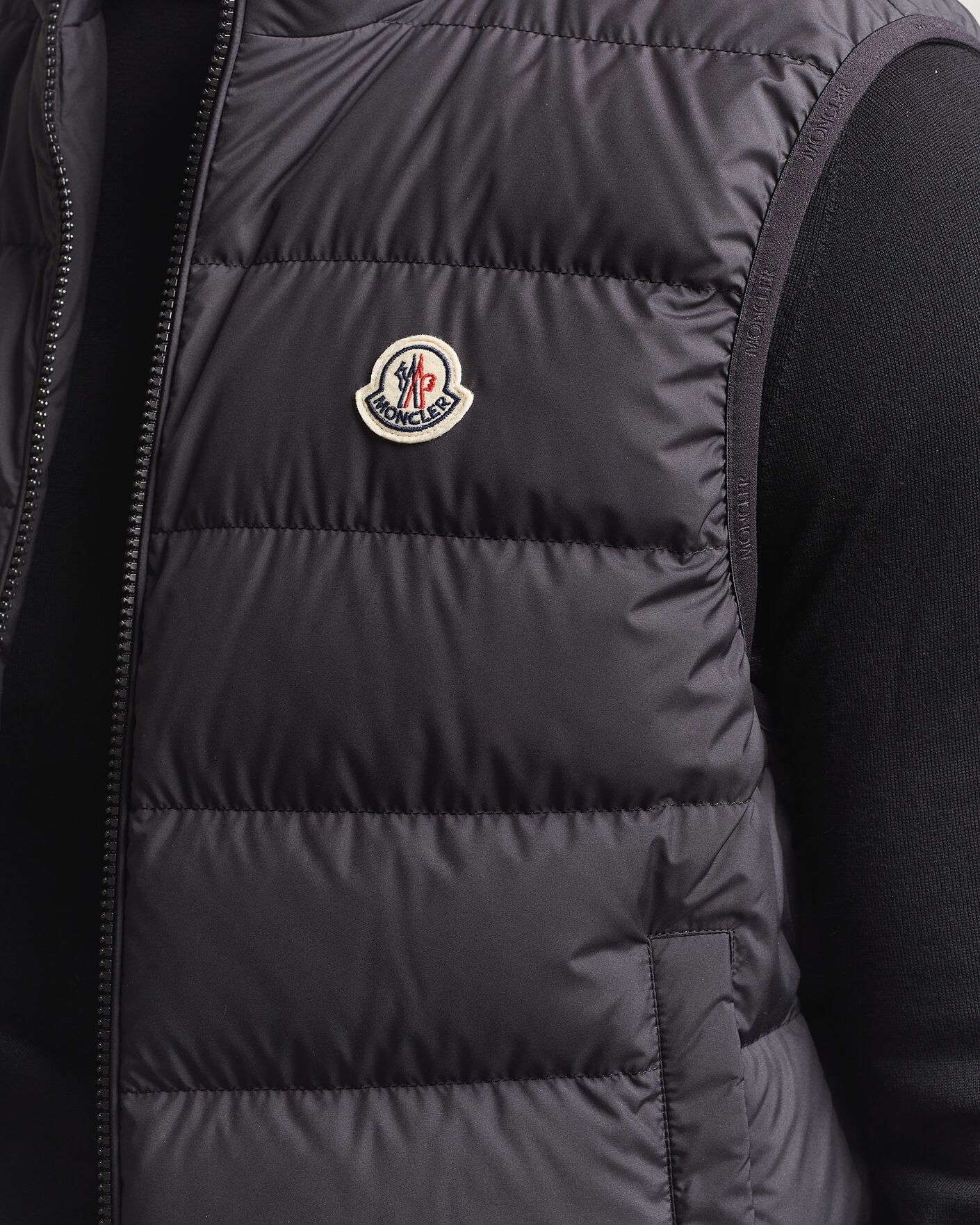 Herr | Västar | Moncler | Contrin Down Vest Black
