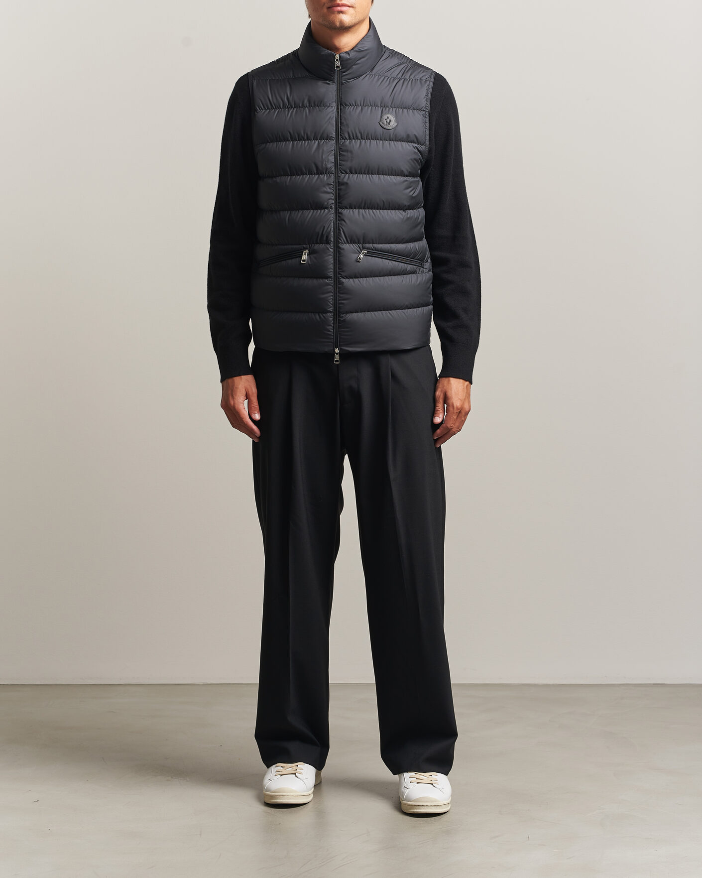 Herr | Västar | Moncler | Treompan Down Vest Black