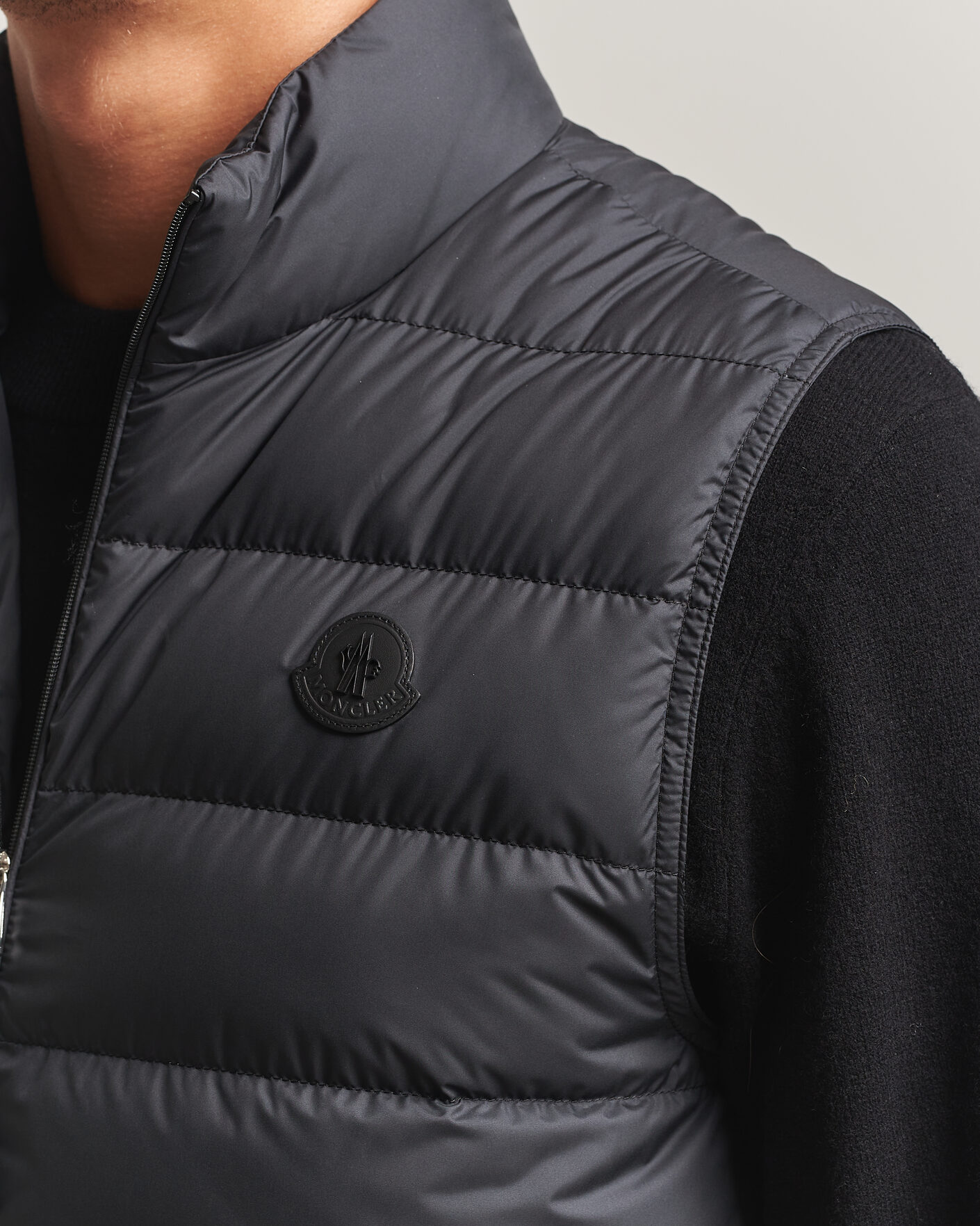 Herr | Västar | Moncler | Treompan Down Vest Black
