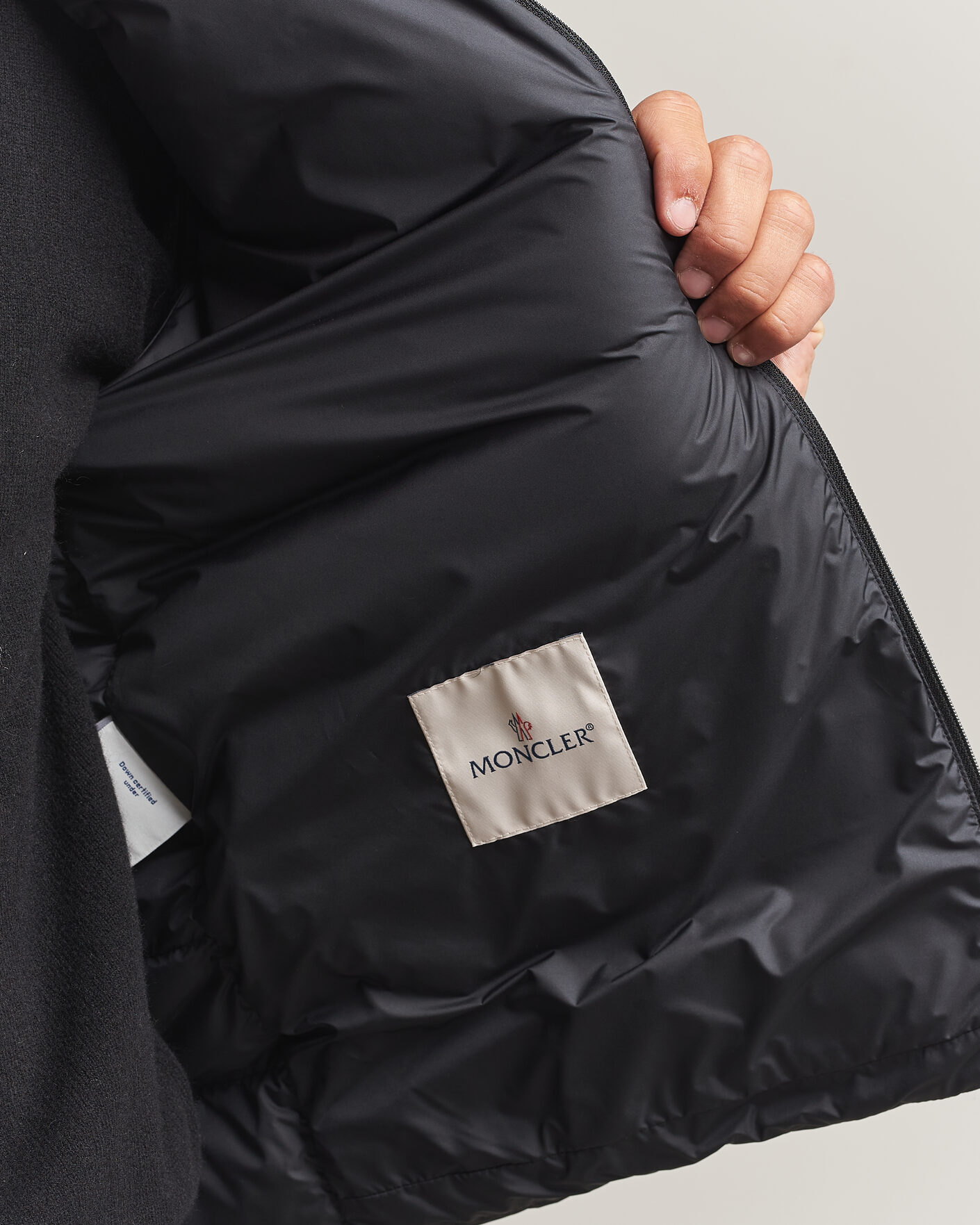 Herr | Västar | Moncler | Treompan Down Vest Black