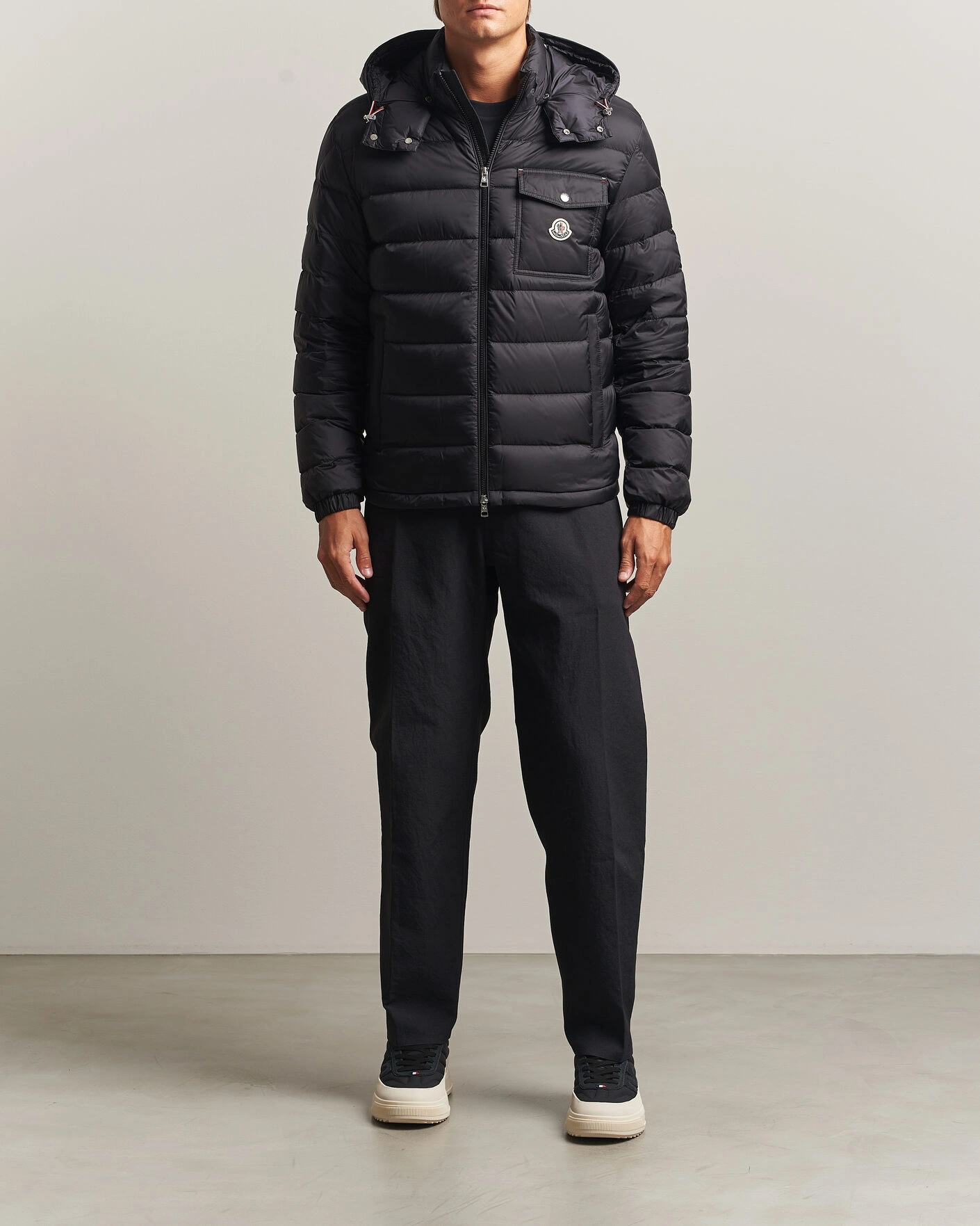 Herr | Jackor | Moncler | Verith Hooded Down Jacket Black