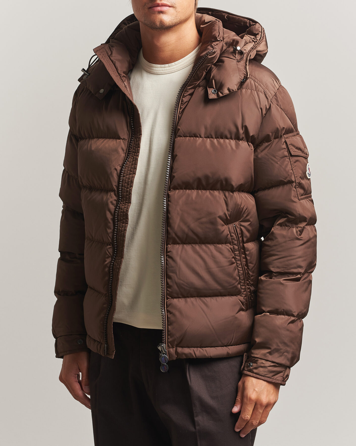 Herr | Jackor | Moncler | Maya Jacket Matte Brown
