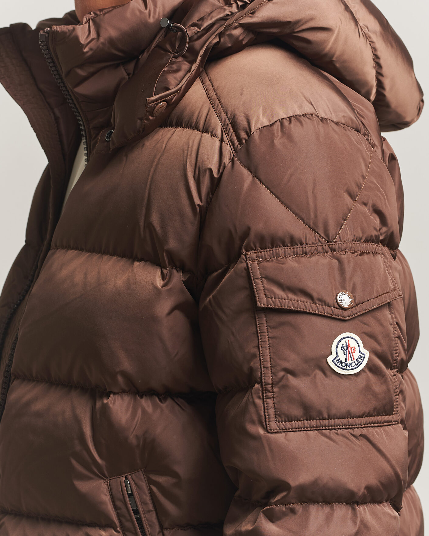 Herr | Jackor | Moncler | Maya Jacket Matte Brown