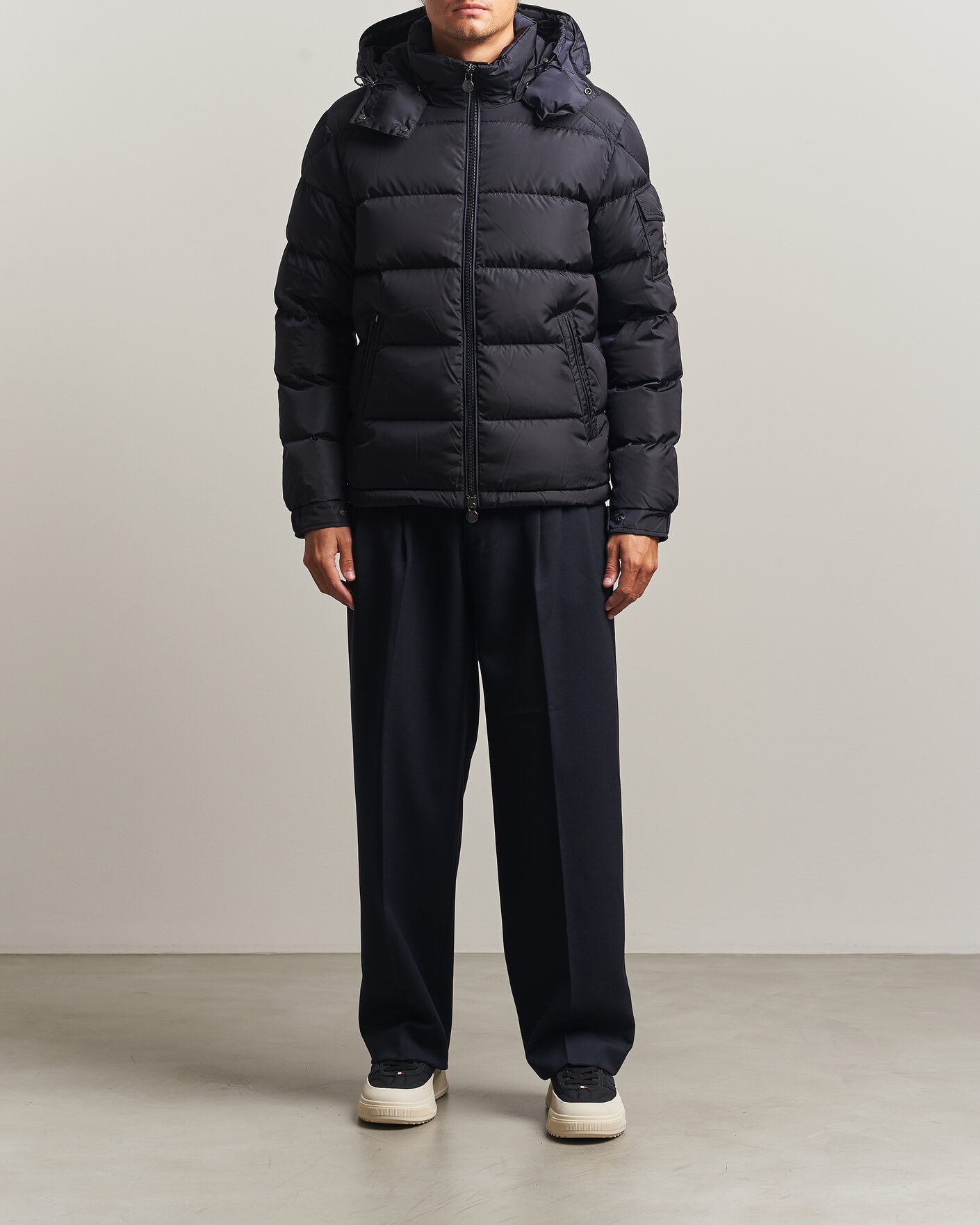 Herr | Jackor | Moncler | Maya Jacket Matte Navy
