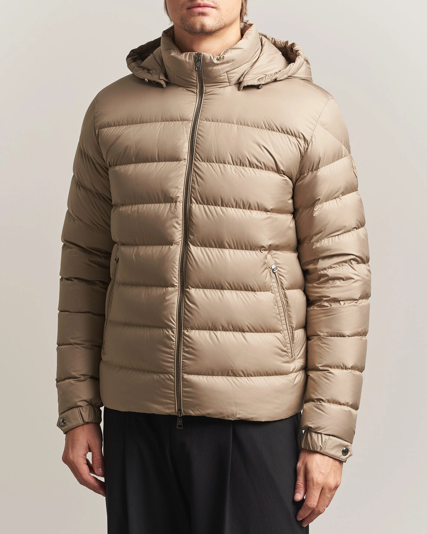 Herr | Jackor | Moncler | Arneb Hooded Down Jacket Brown