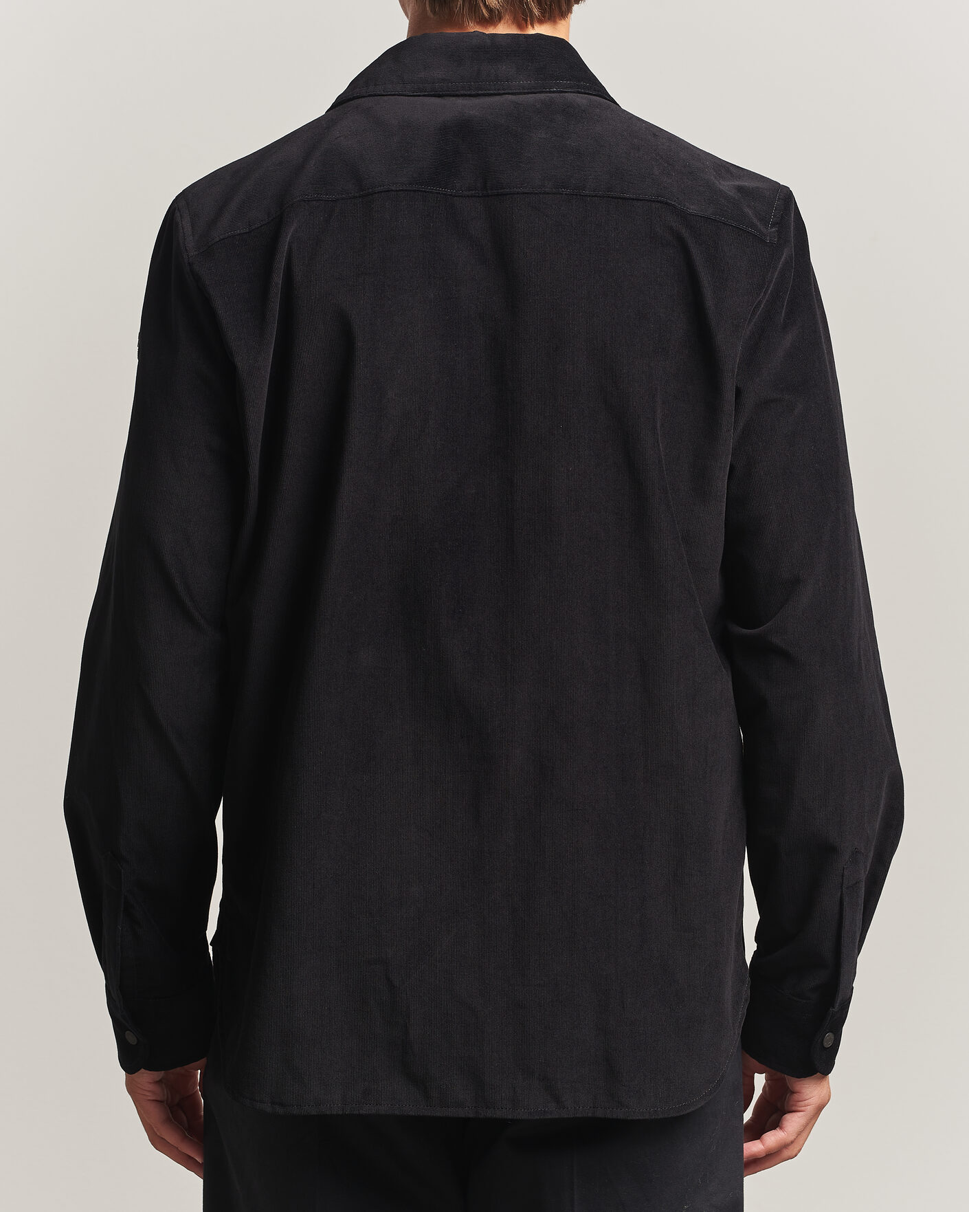 Herr | Skjortor | Moncler | Corduroy Overshirt Black