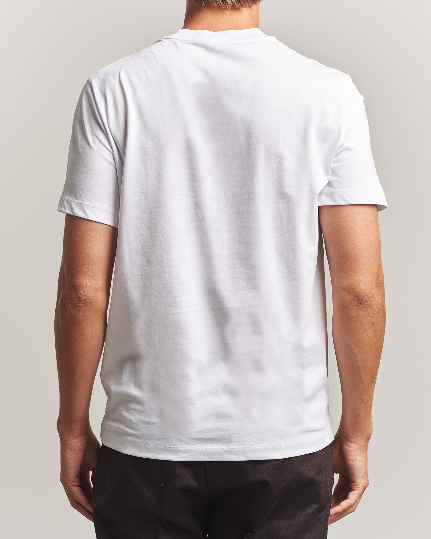 Herr | T-Shirts | Moncler | 3-Pack Logo T-Shirts Blue/Military/White