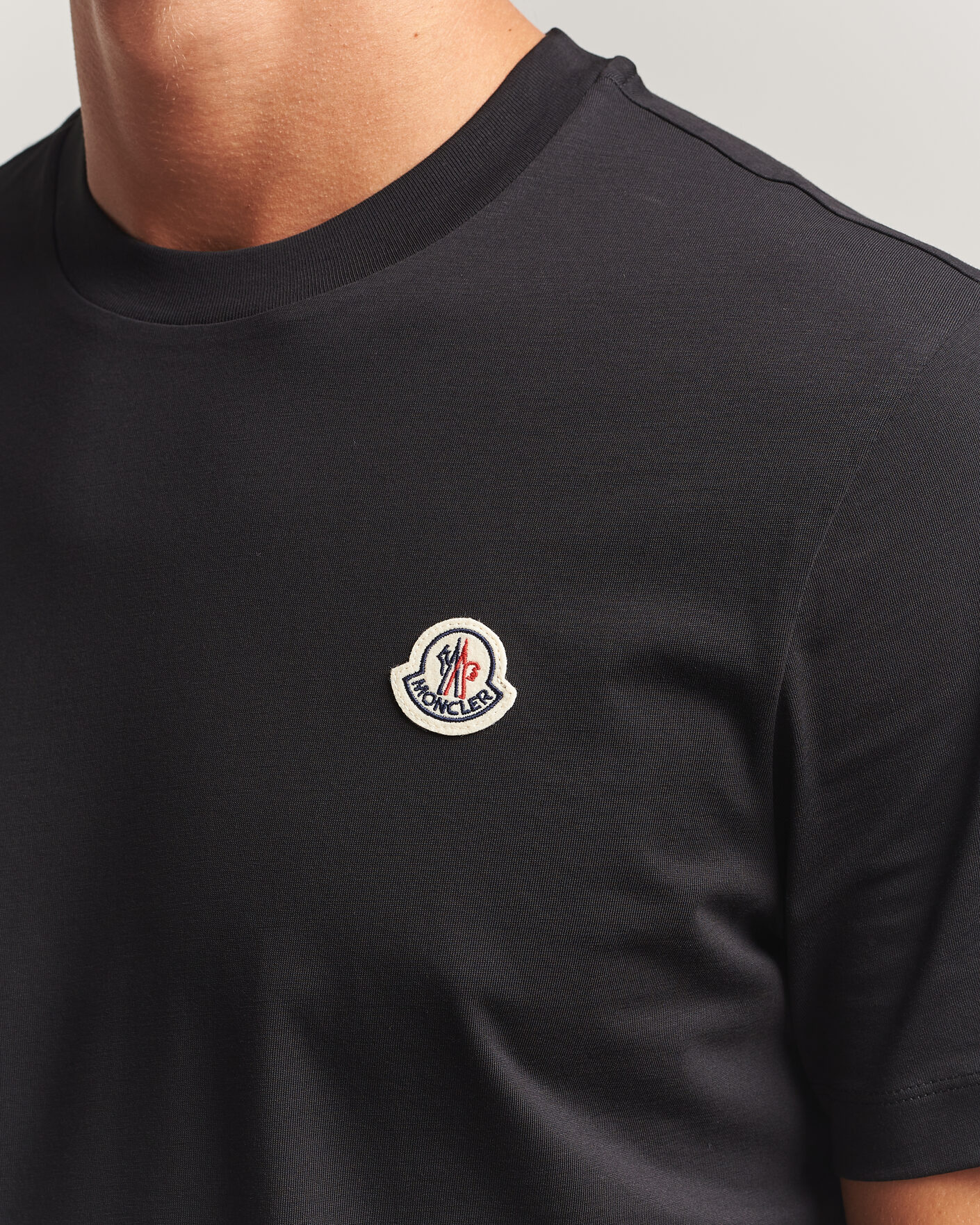 Herr | T-Shirts | Moncler | 3-Pack Logo T-Shirts Black