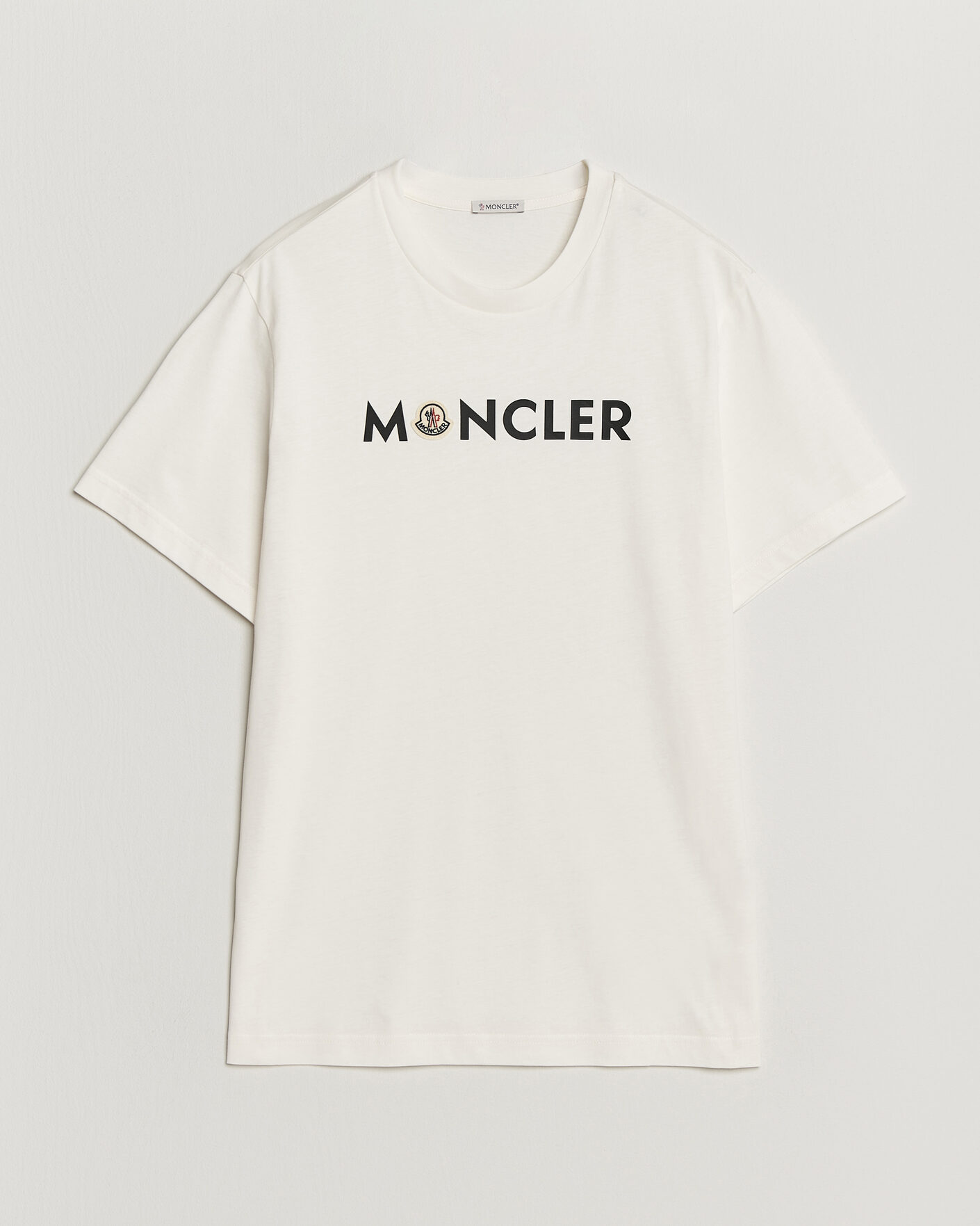 Herr | T-Shirts | Moncler | Logo Lettering T-Shirts White