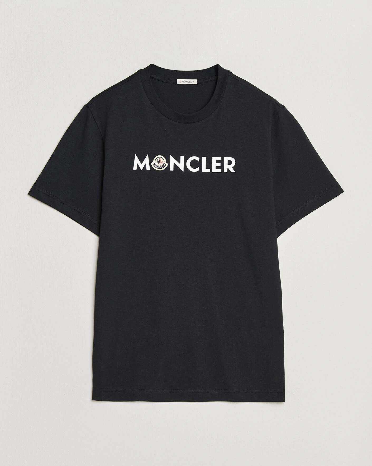 Herr | T-Shirts | Moncler | Logo Lettering T-Shirts Navy