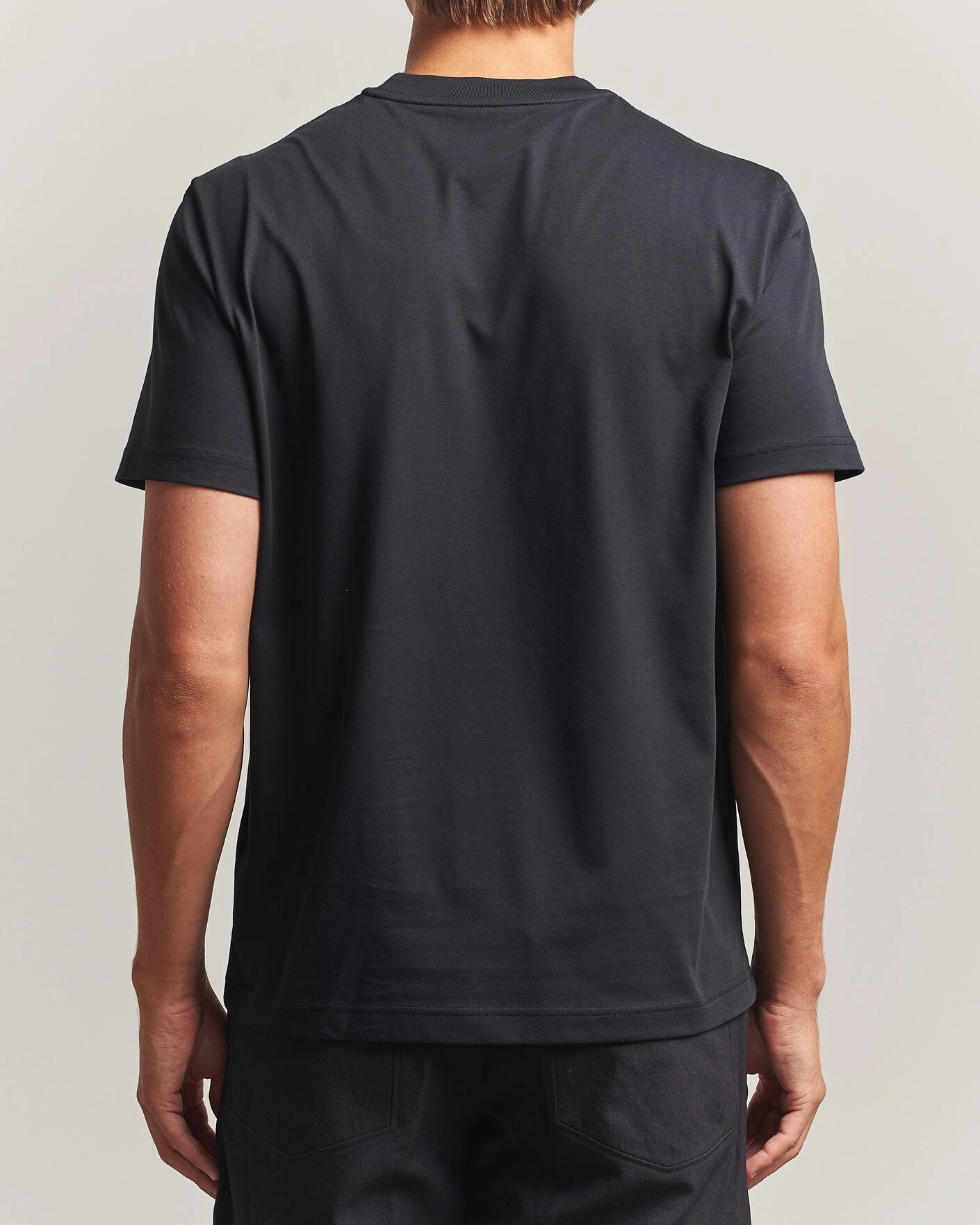 Herr | T-Shirts | Moncler | Logo Lettering T-Shirts Navy
