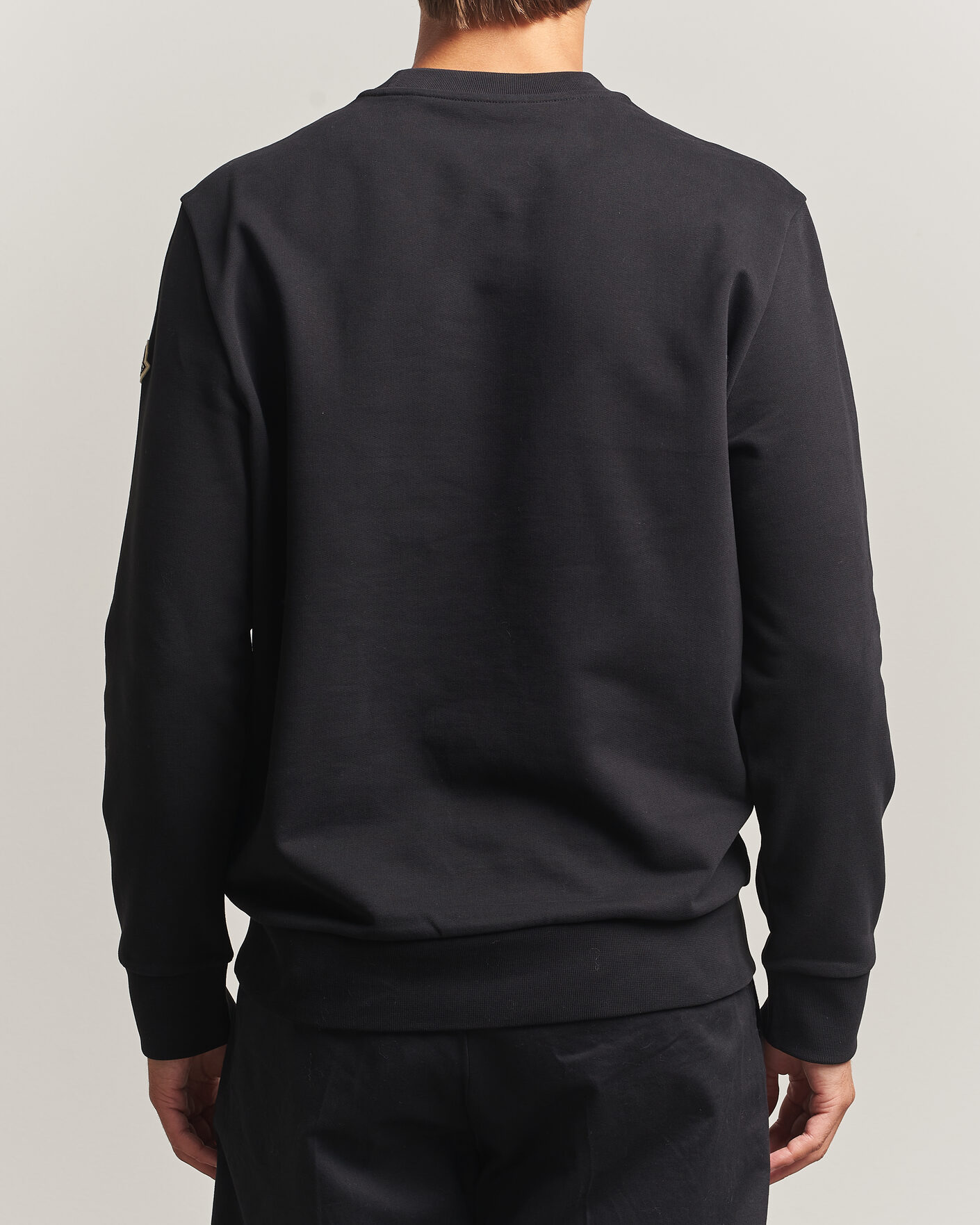 Herr | Tröjor | Moncler | College Logo Sweatshirt Black