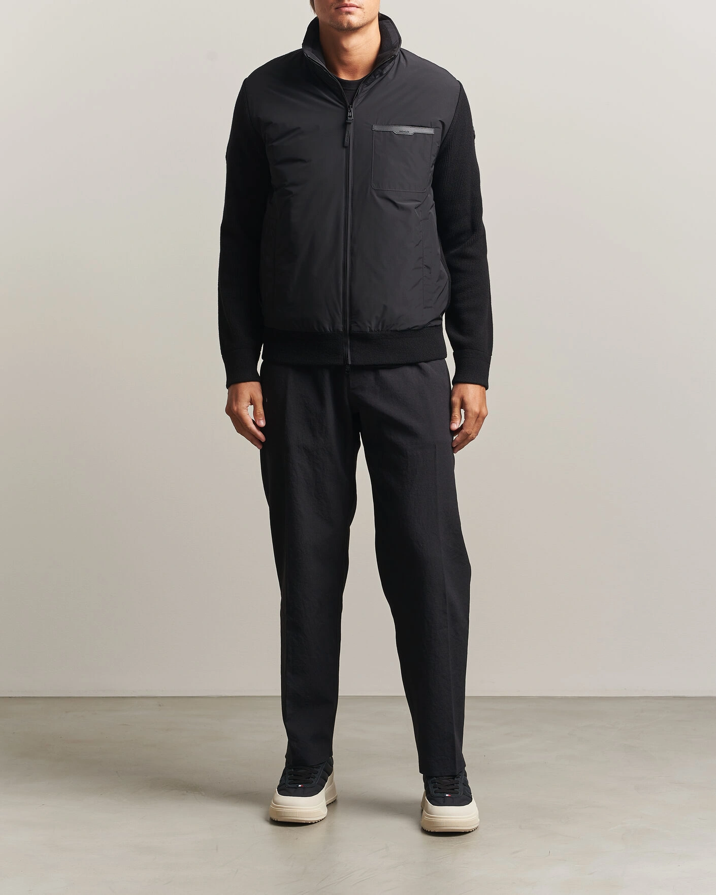 Herr | Jackor | Moncler | Hybrid Jacket Black