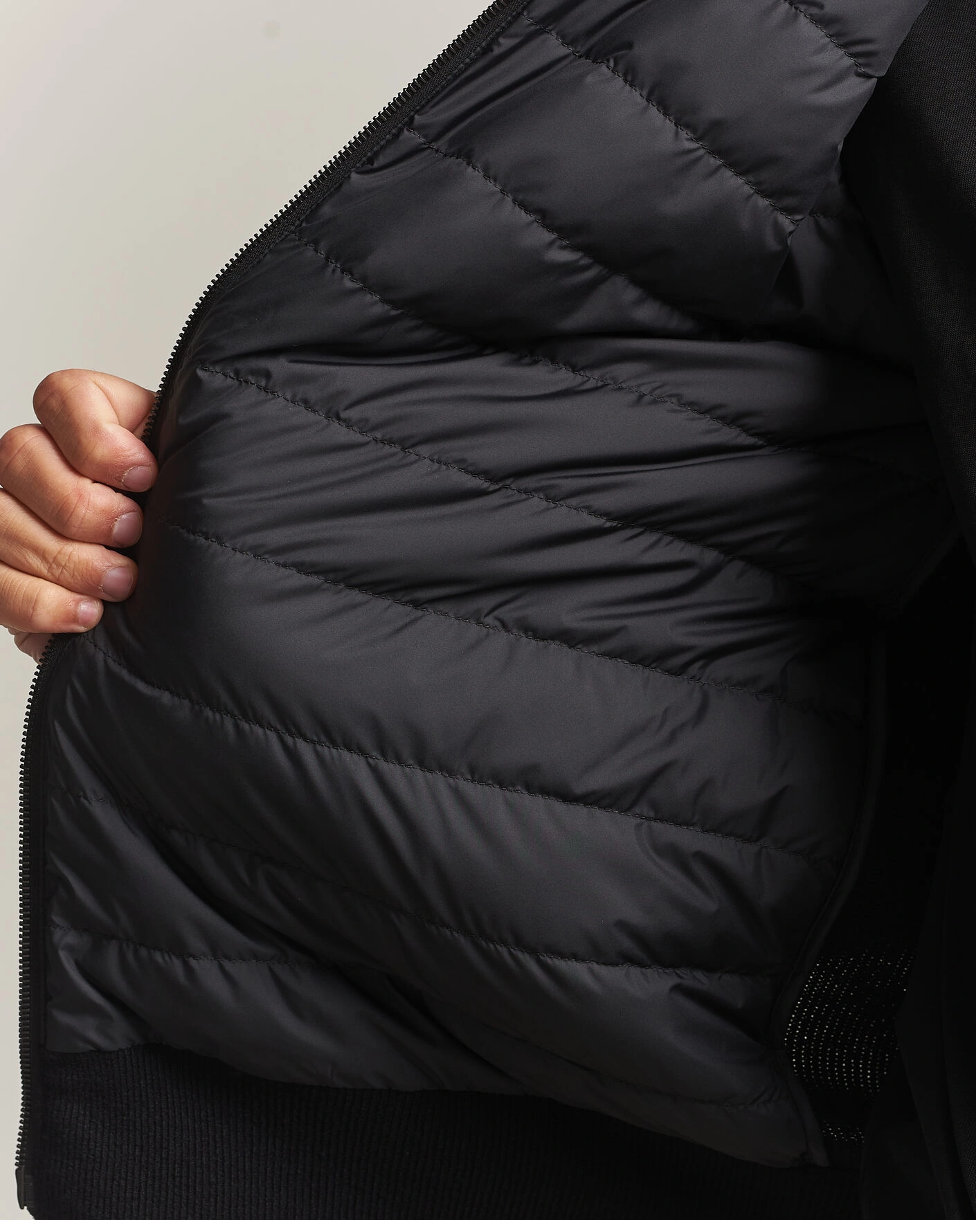 Herr | Jackor | Moncler | Hybrid Jacket Black