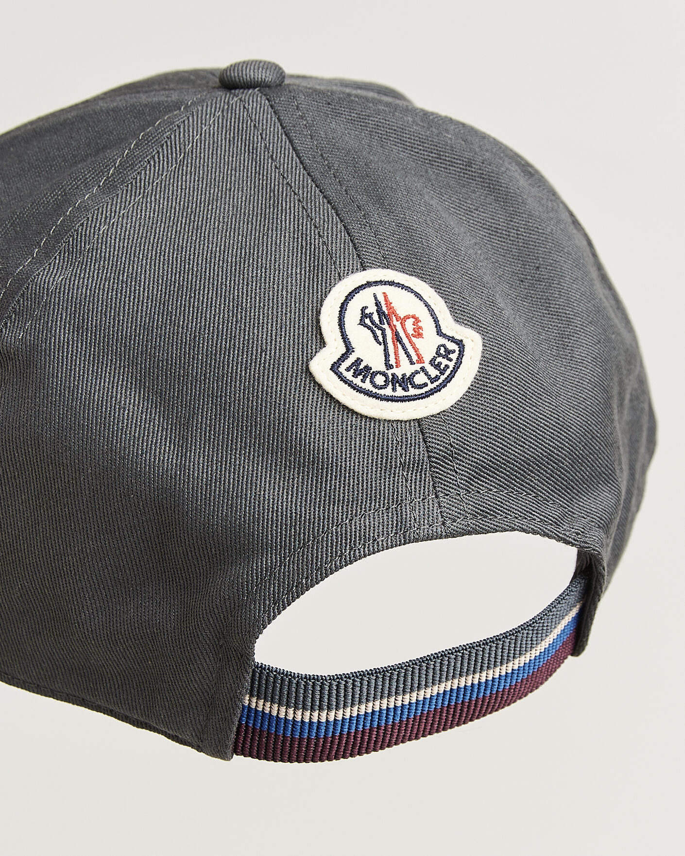 Herr | Hattar & kepsar | Moncler | College Logo Baseball Cap Grey