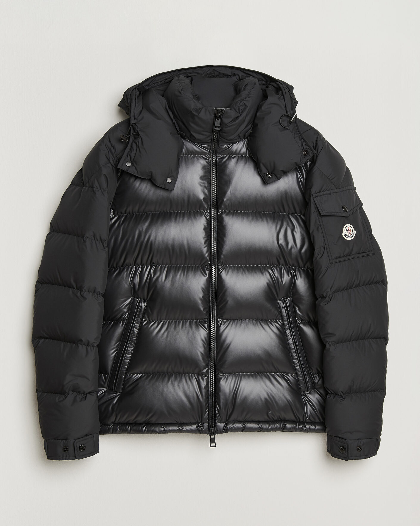 Herr | Jackor | Moncler | Maya Bi-Material Jacket Black