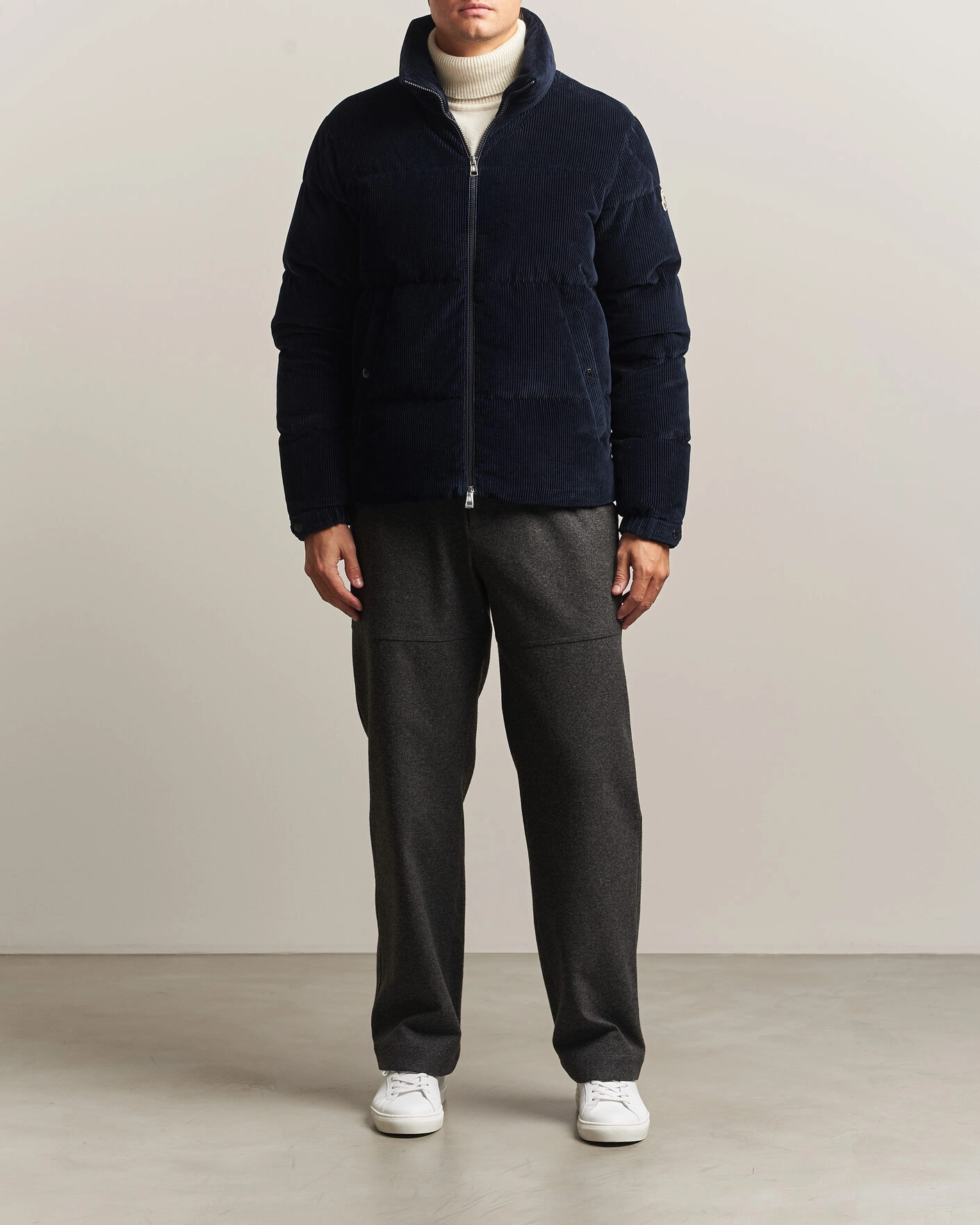 Herr | Jackor | Moncler | Esparron Corduroy Jacket Navy