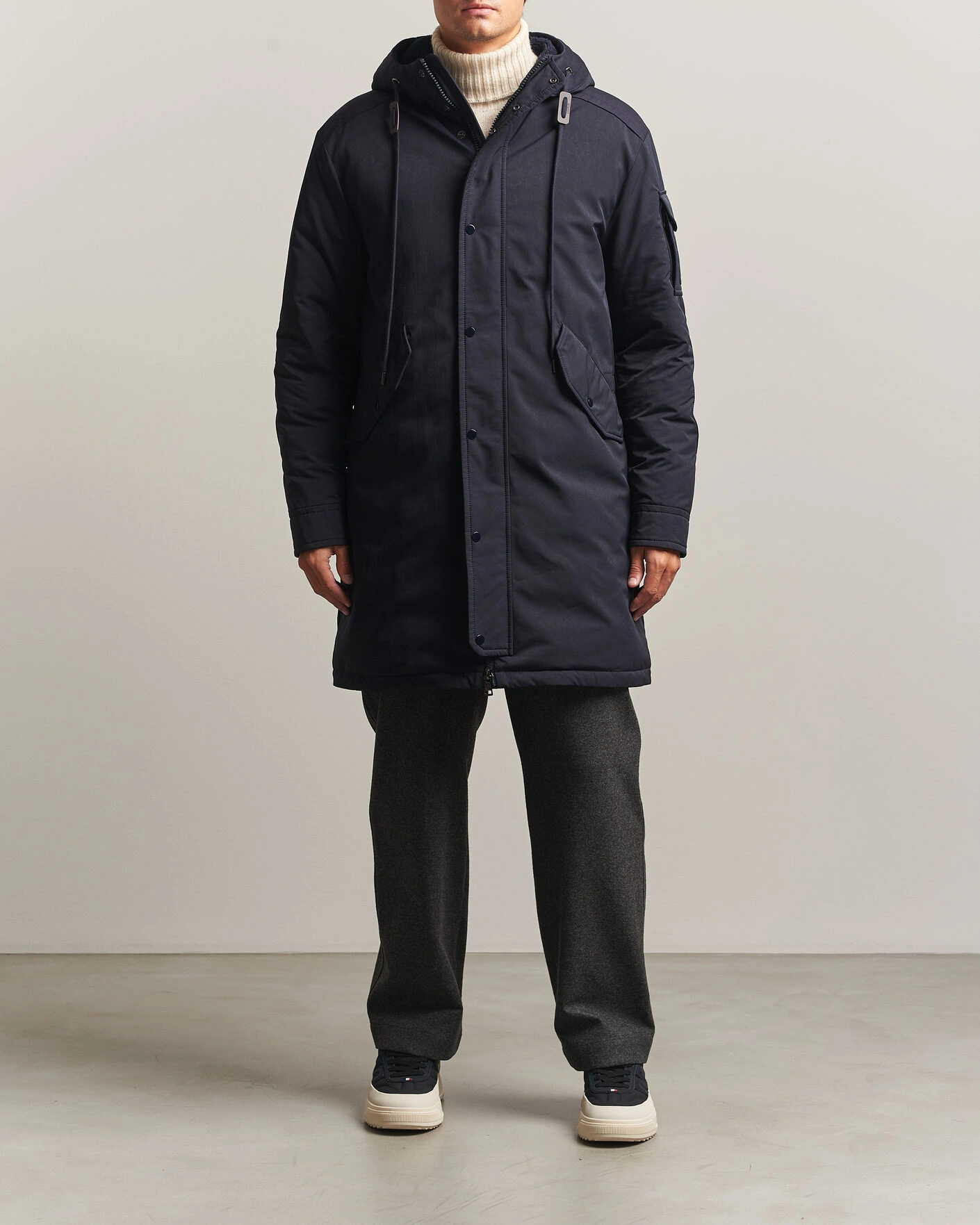 Herr | Jackor | Moncler | Nahan Parka Navy