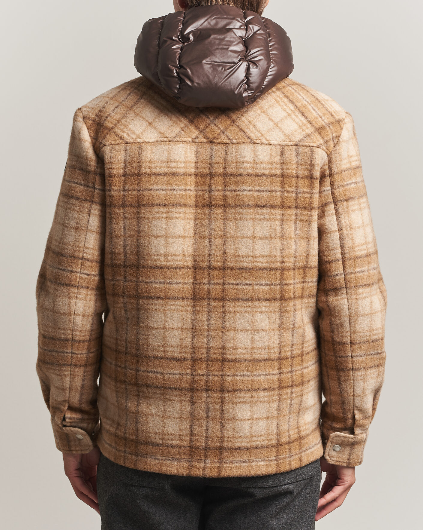 Herr | Jackor | Moncler | Nyvalin Shirt Jacket Brown Check