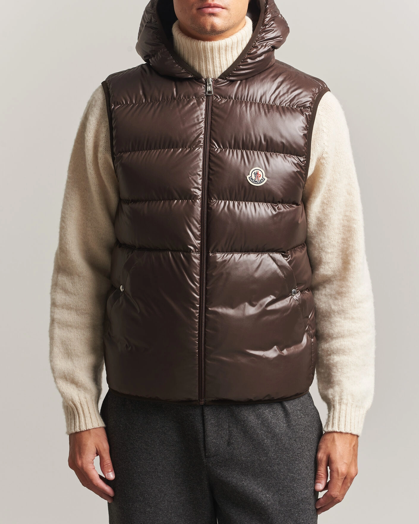 Herr | Jackor | Moncler | Nyvalin Shirt Jacket Brown Check