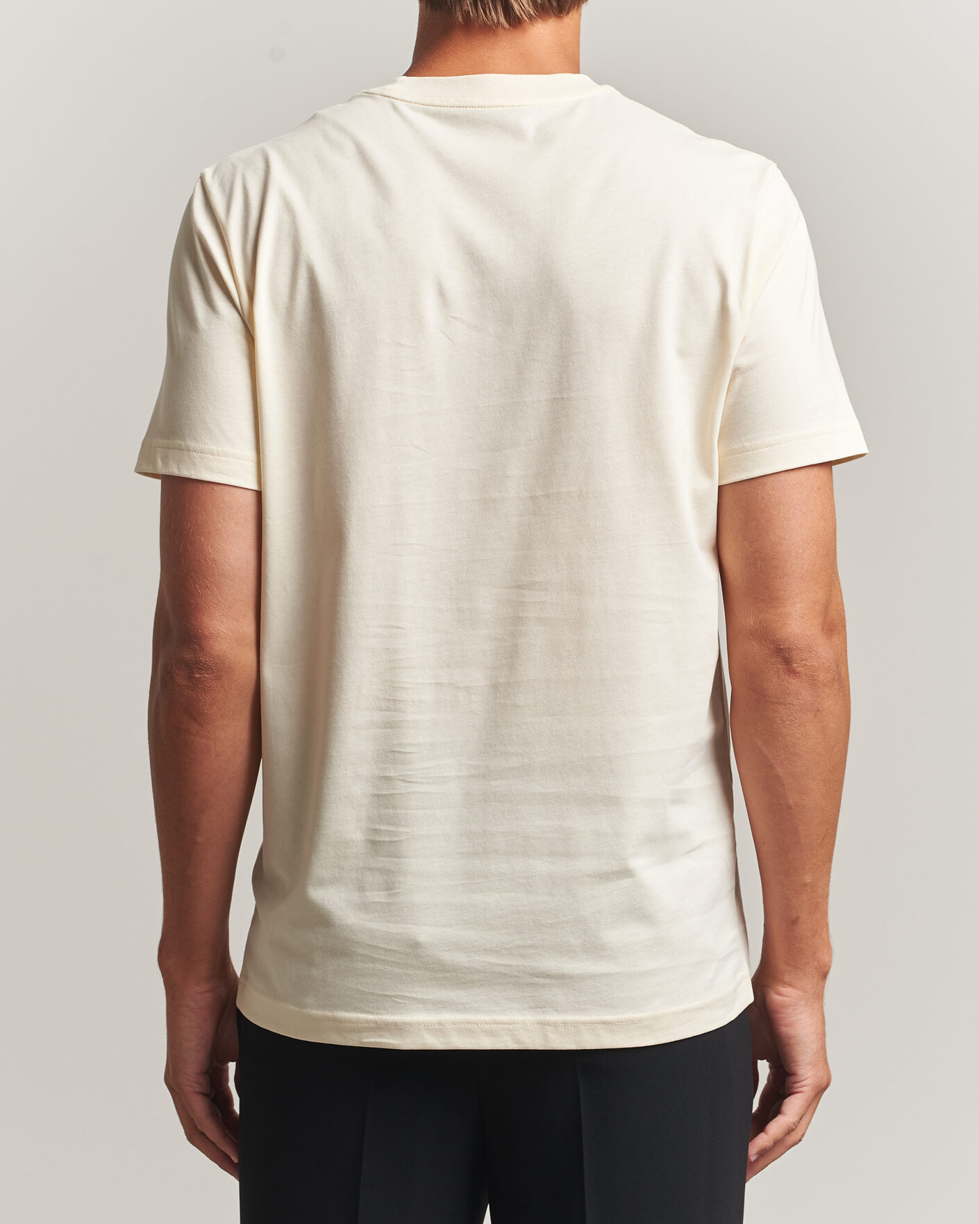 Herr | T-Shirts | Moncler | Logo T-Shirt Off White