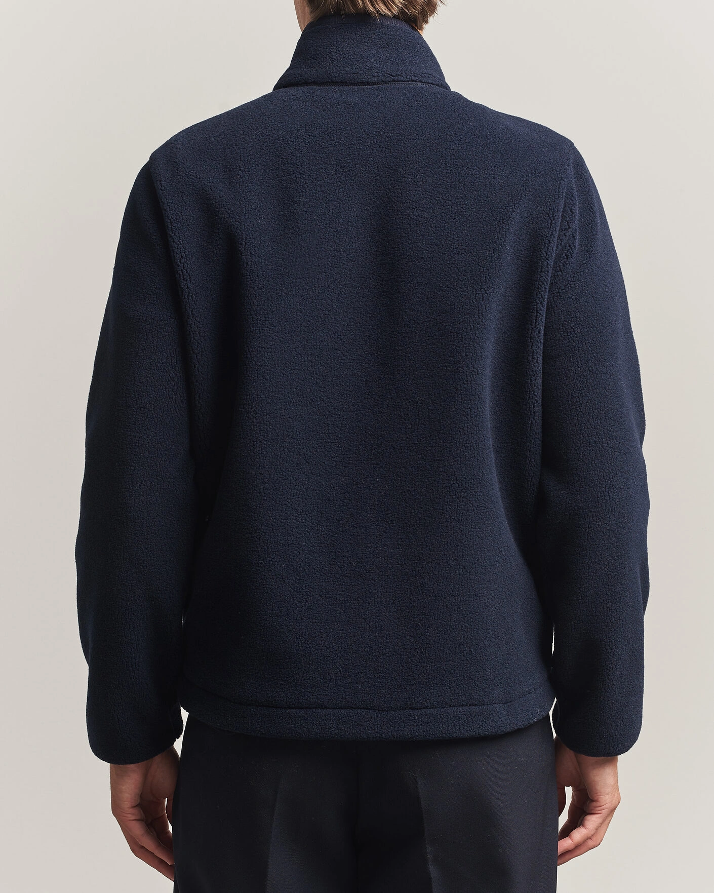 Herr | Tröjor | Moncler | Full Zip Fleece  Navy