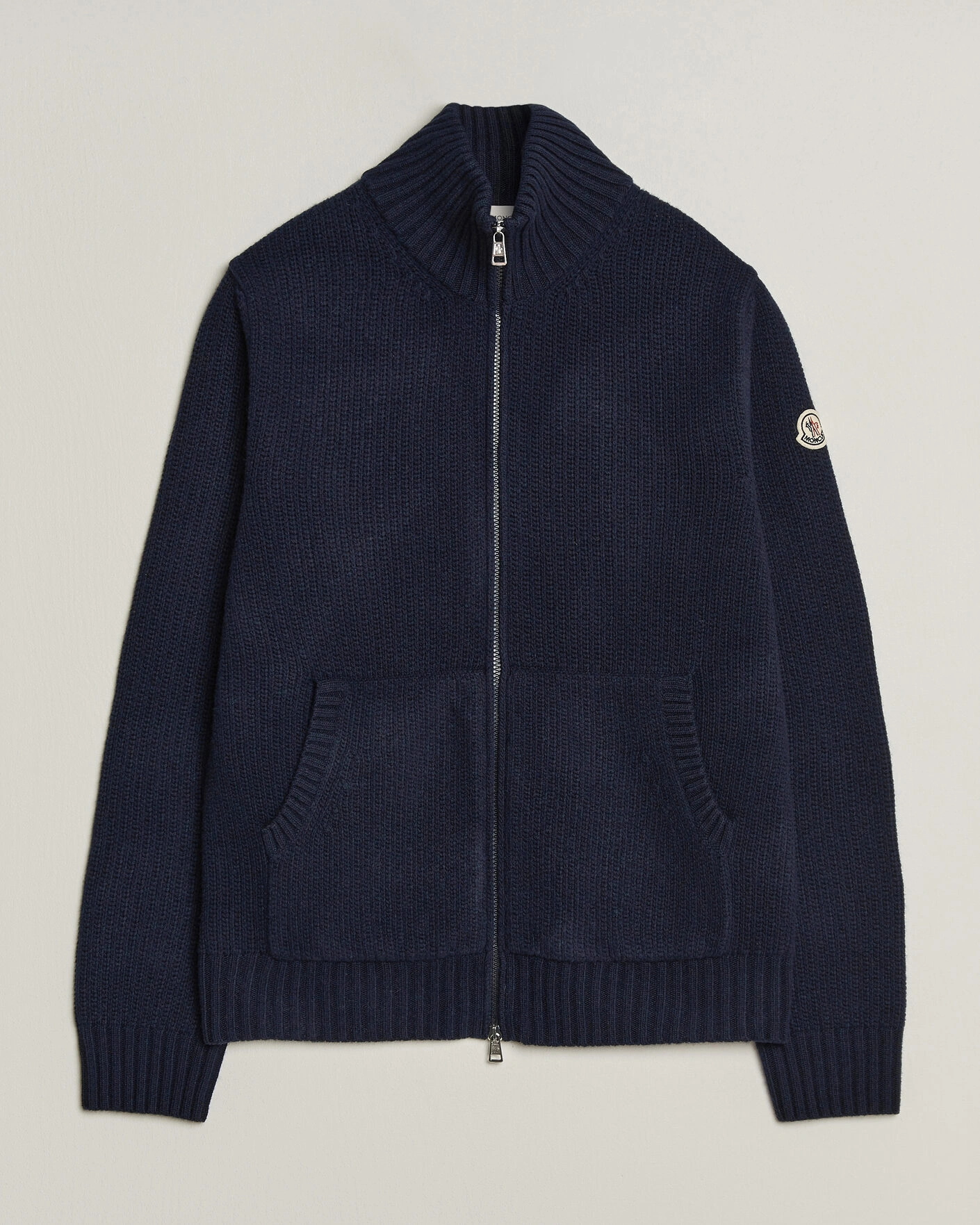 Herr | Tröjor | Moncler | Full Zip Cardigan Navy