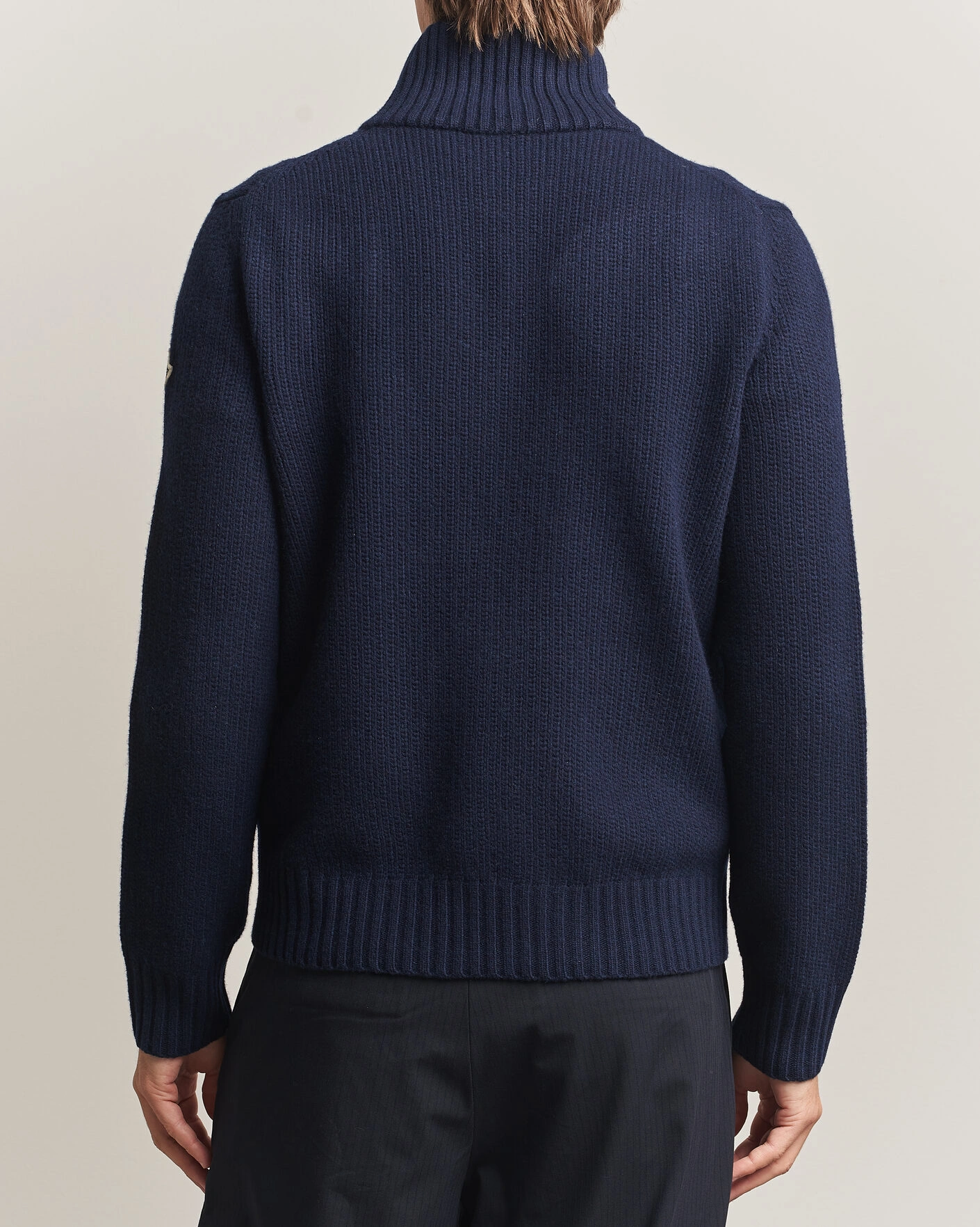 Herr | Tröjor | Moncler | Full Zip Cardigan Navy