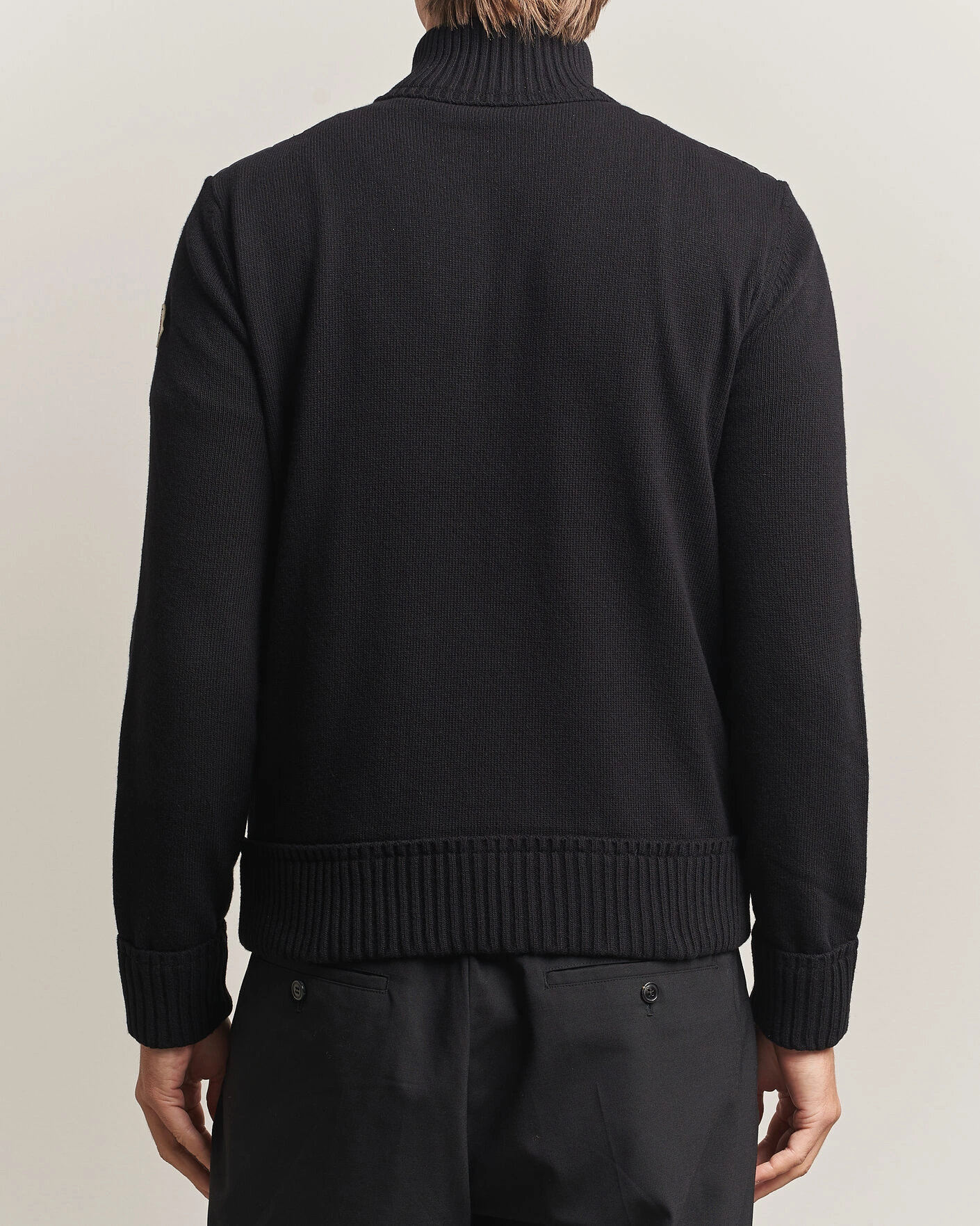 Herr | Jackor | Moncler | Quilted Hybrid Jacket Black