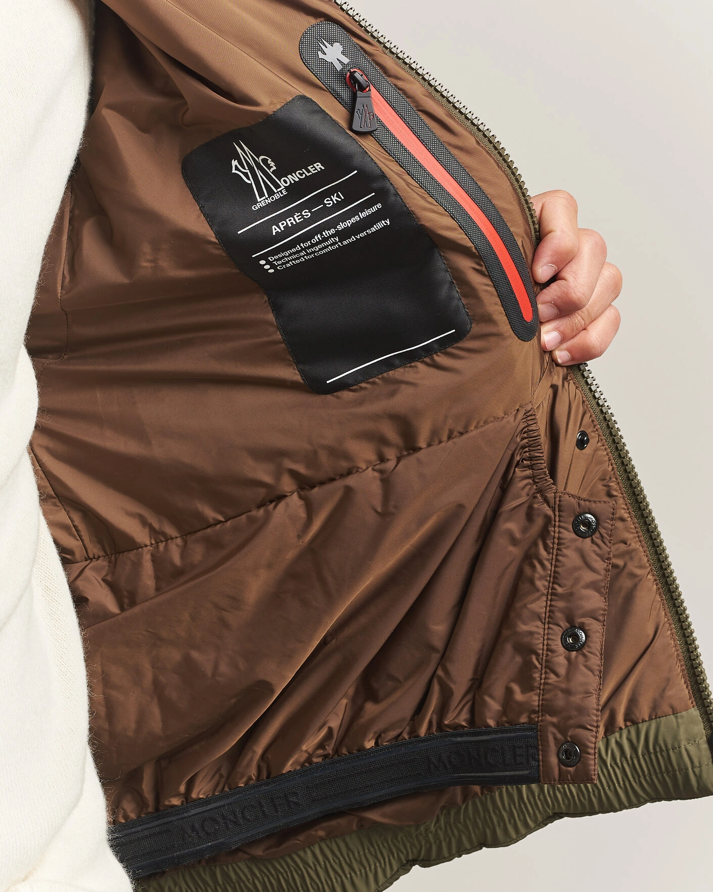 Herr | Jackor | Moncler Grenoble | Bramas Quilted Jacket Olive