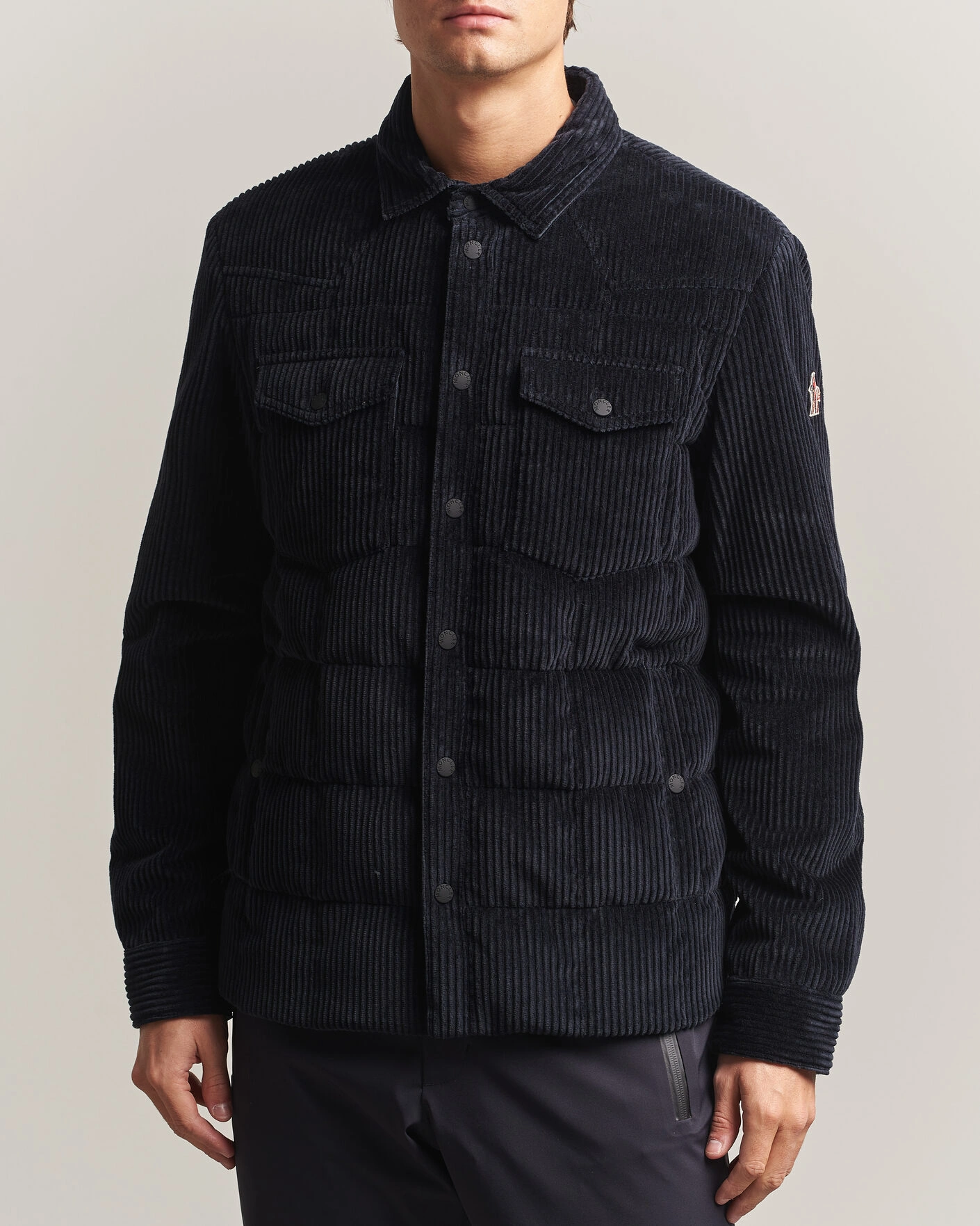 Herr | Jackor | Moncler Grenoble | Gelt Corduroy Shirt Jacket Navy