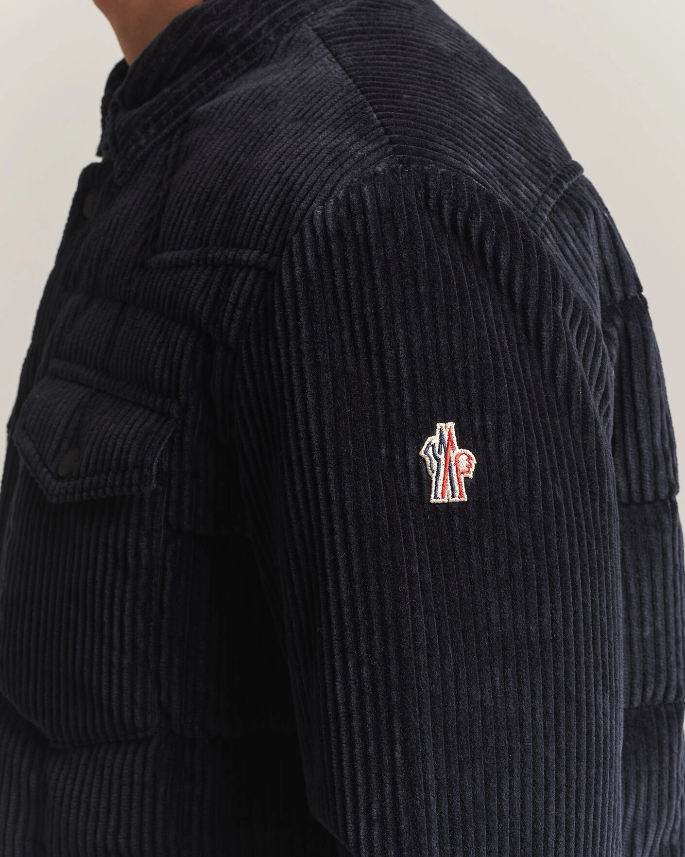 Herr | Jackor | Moncler Grenoble | Gelt Corduroy Shirt Jacket Navy