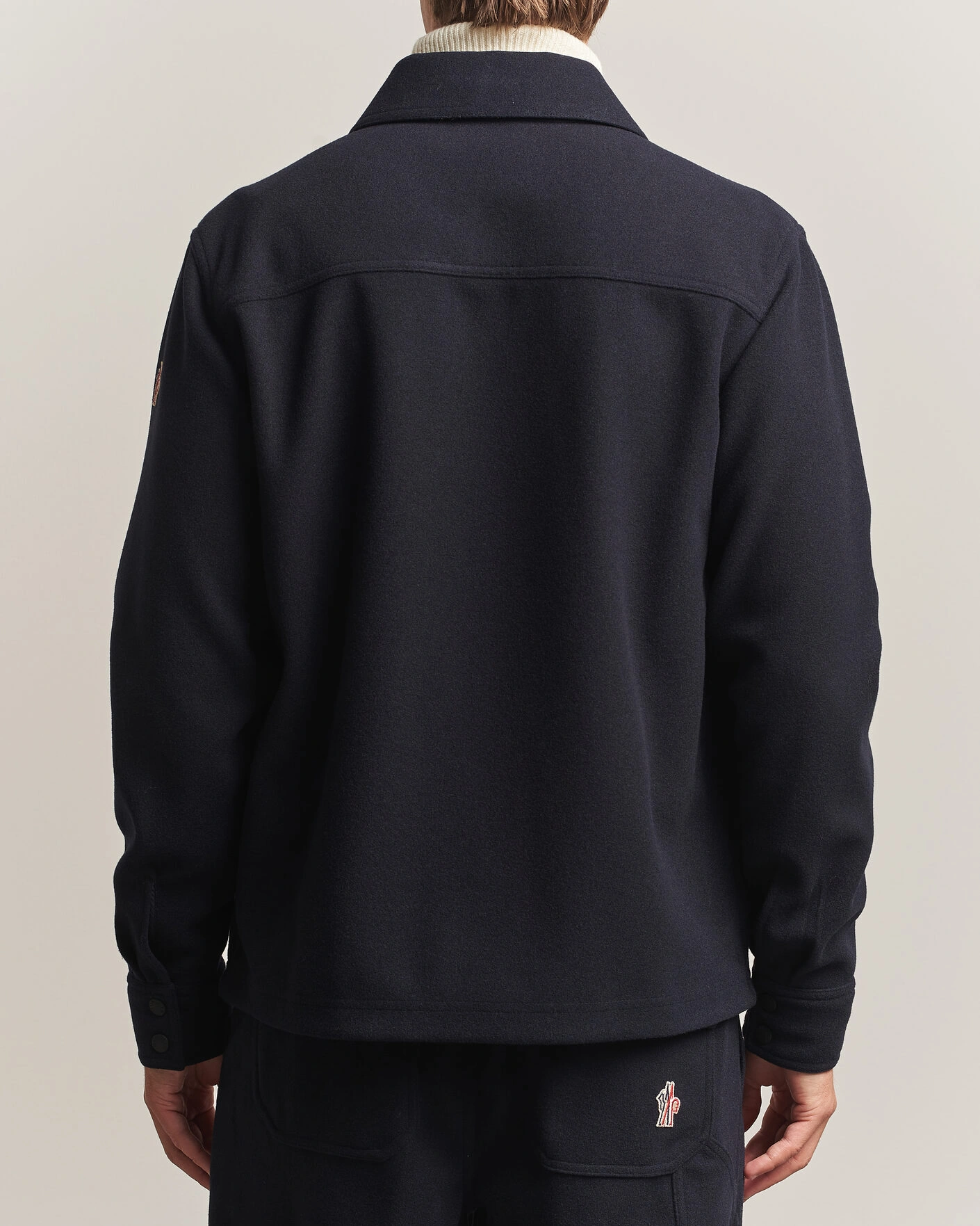 Herr | Jackor | Moncler Grenoble | Brushed Shirt Jacket Navy