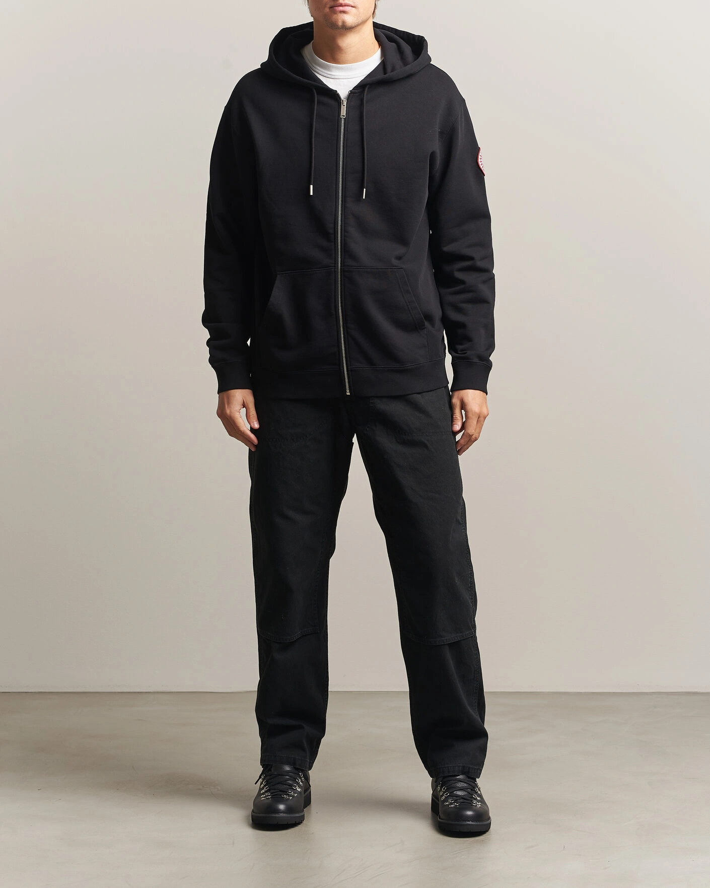 Herr | Tröjor | Canada Goose | Loon Full Zip Hoodie Black