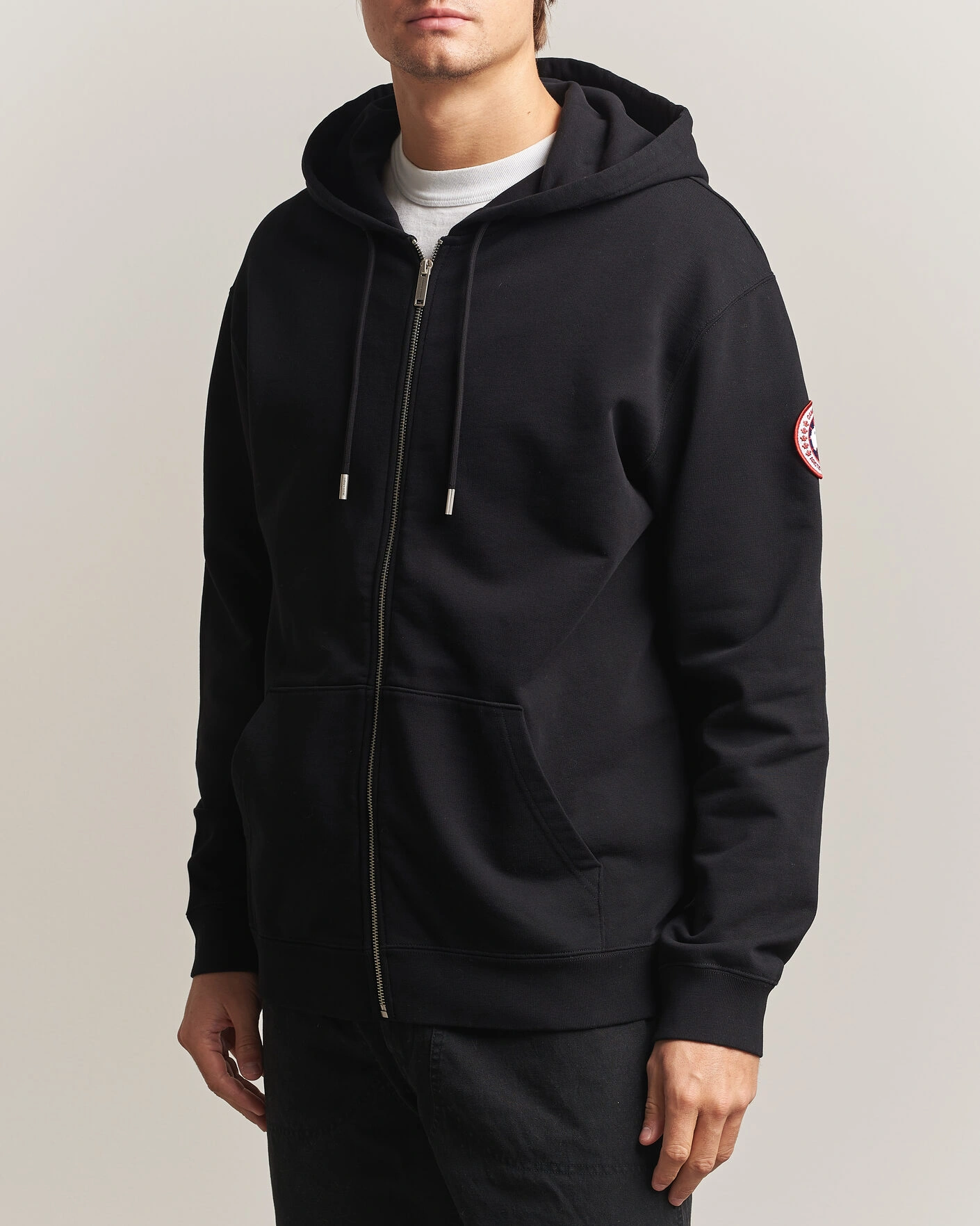 Herr | Tröjor | Canada Goose | Loon Full Zip Hoodie Black