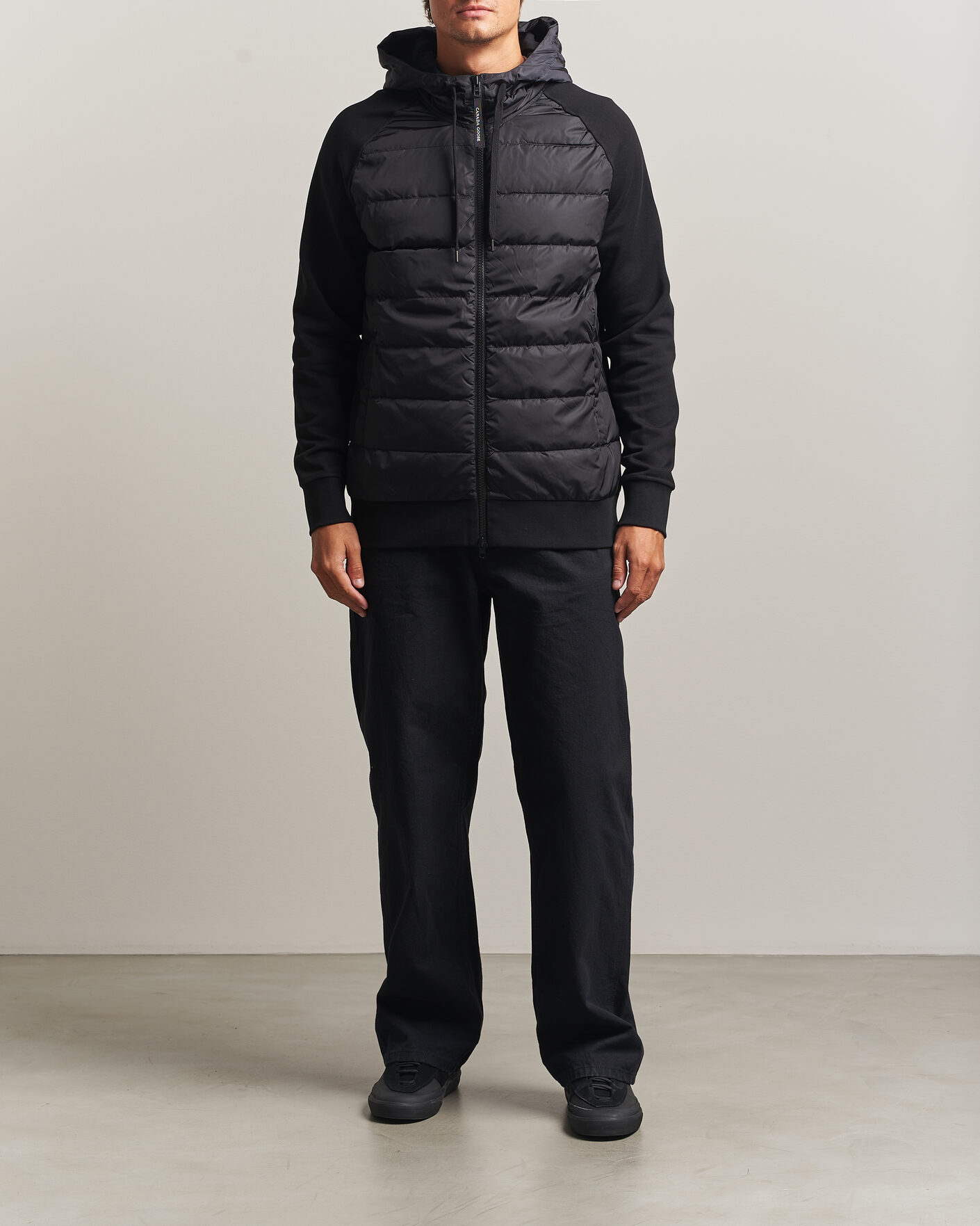 Herr | Jackor | Canada Goose | Hybridge Huron Full Zip Hoody Black