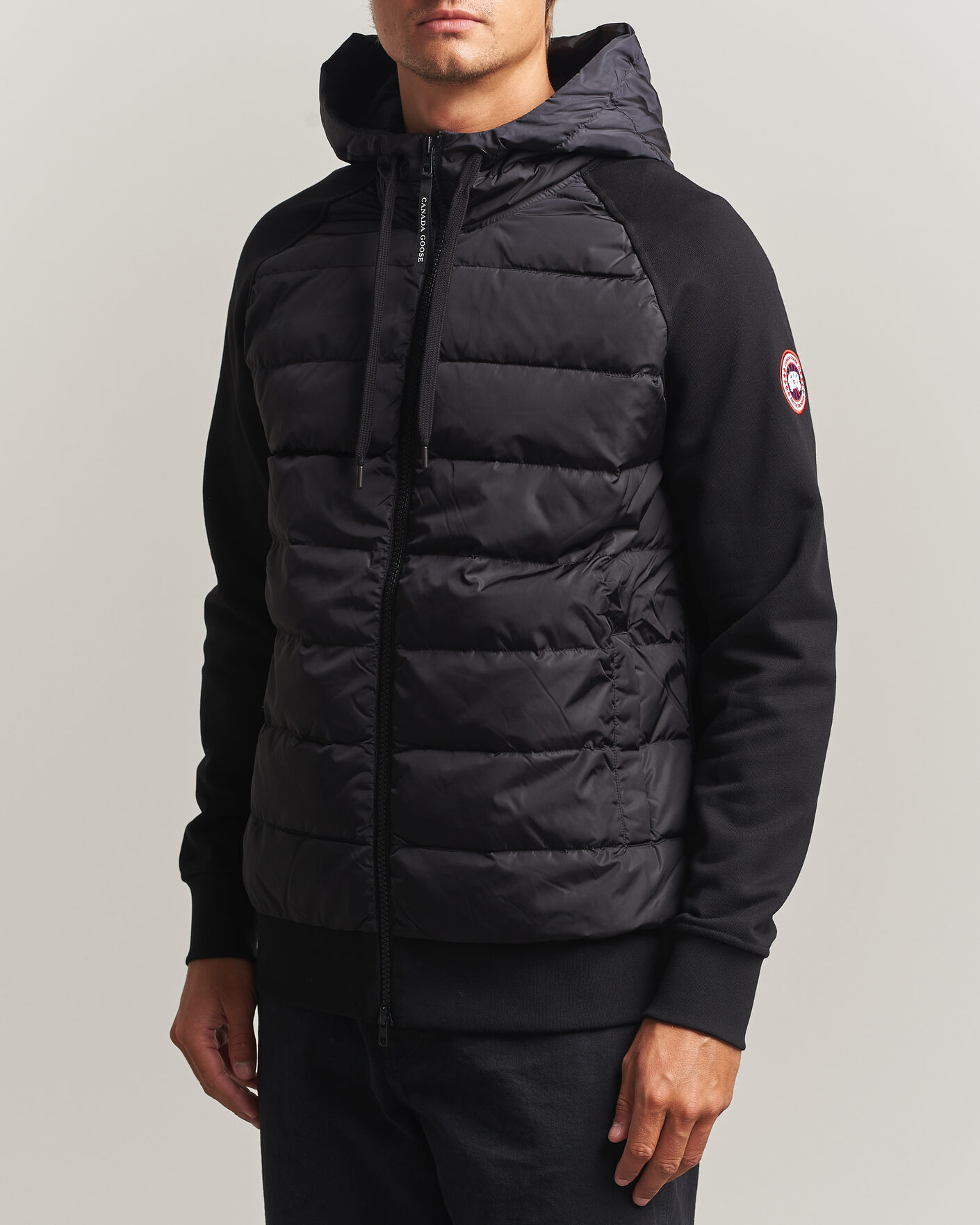 Herr | Jackor | Canada Goose | Hybridge Huron Full Zip Hoody Black