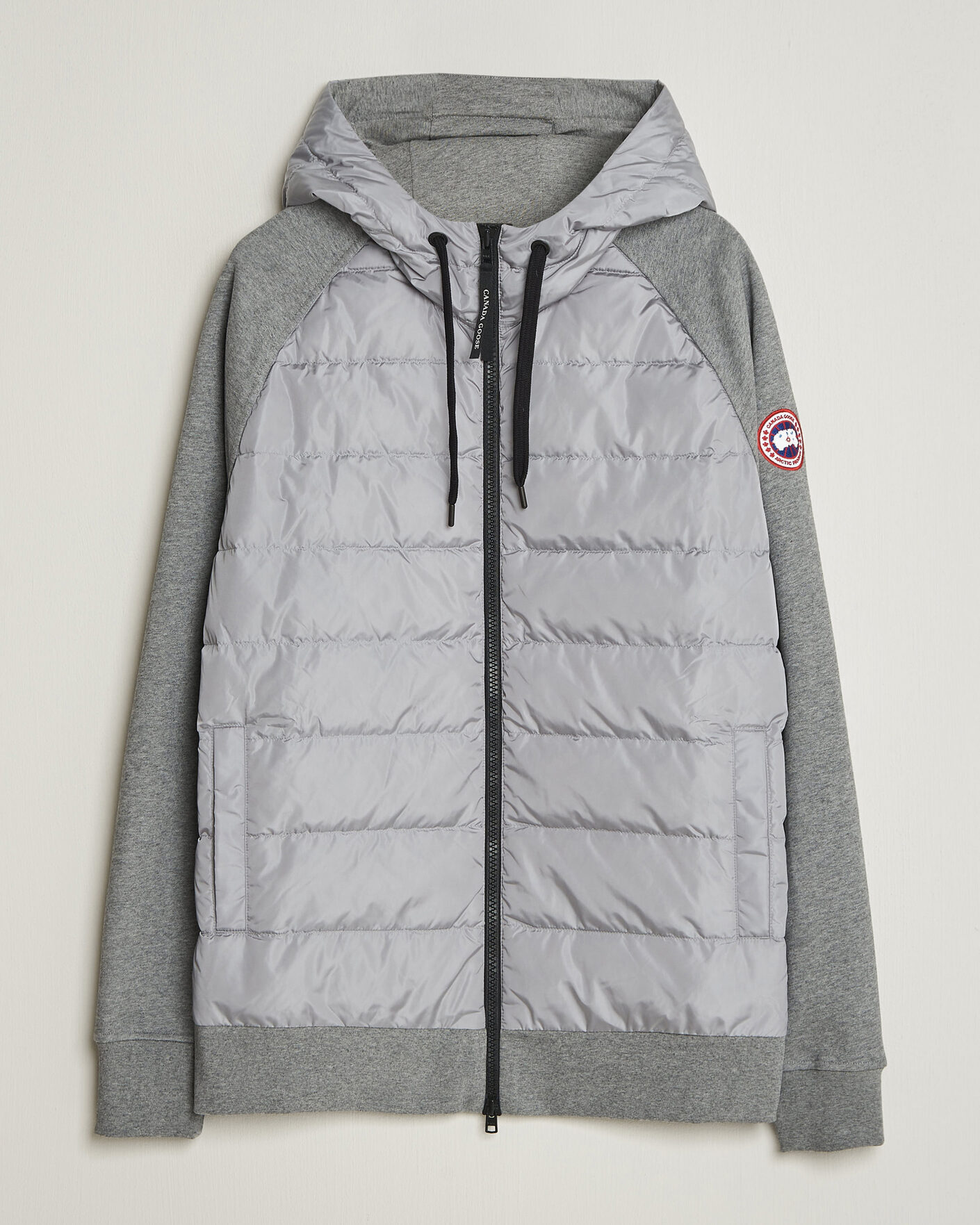 Herr | Jackor | Canada Goose | Hybridge Huron Full Zip Hoody Stone Heather